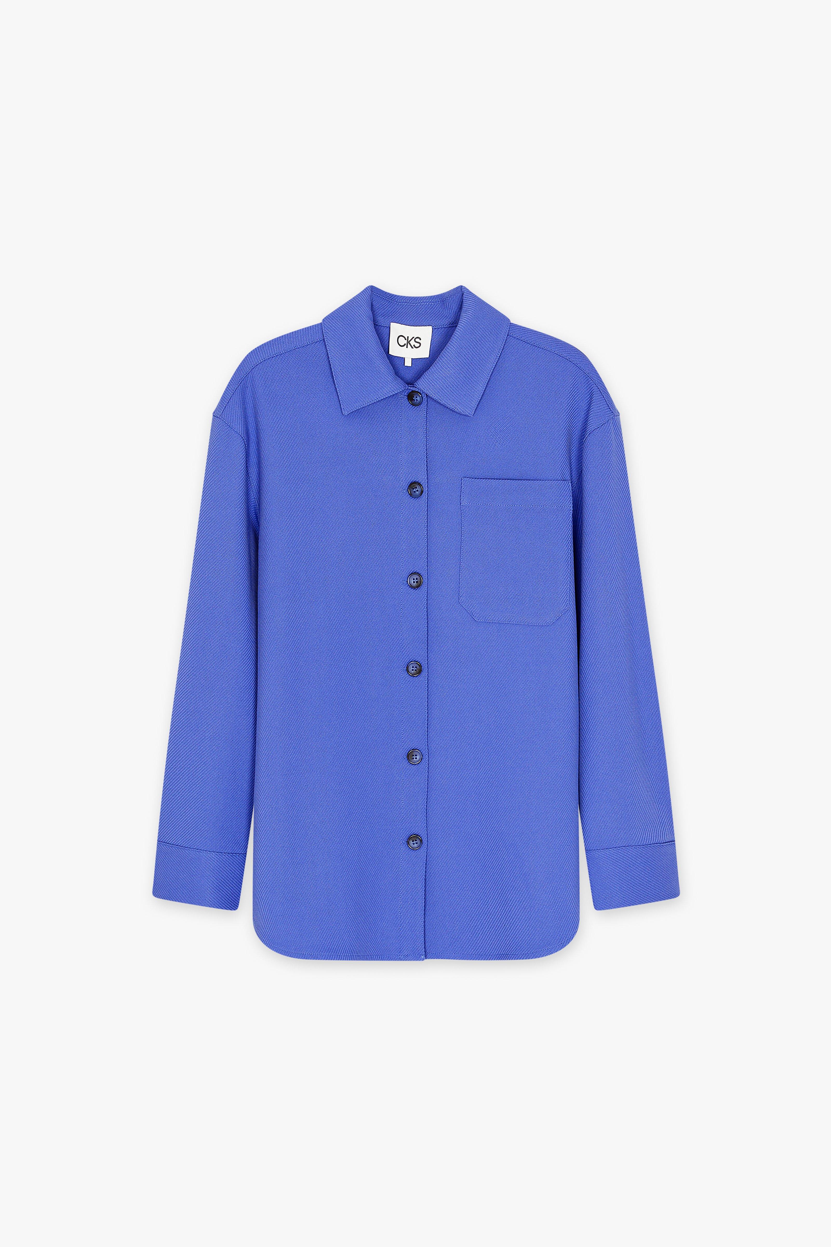 CKS Dames - COSMA - casual jas - blauw