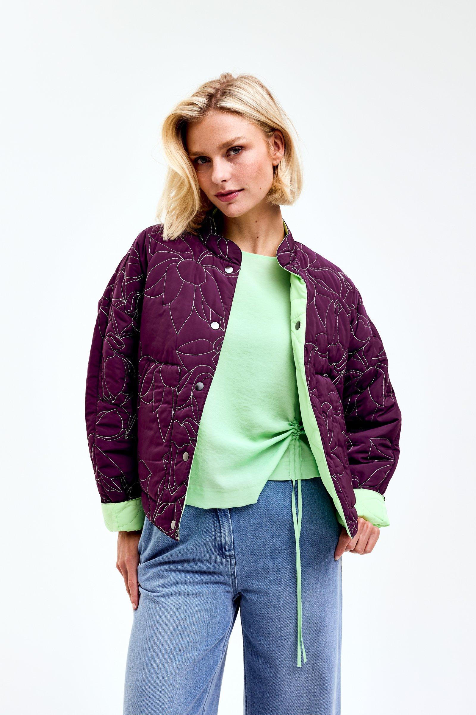 CKS Dames - CREMASY - casualjacket - dark red