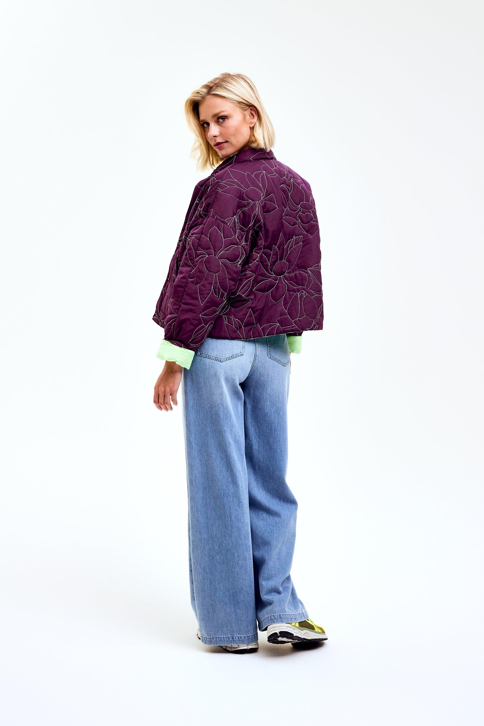 CKS Dames - CREMASY - casualjacket - dark red