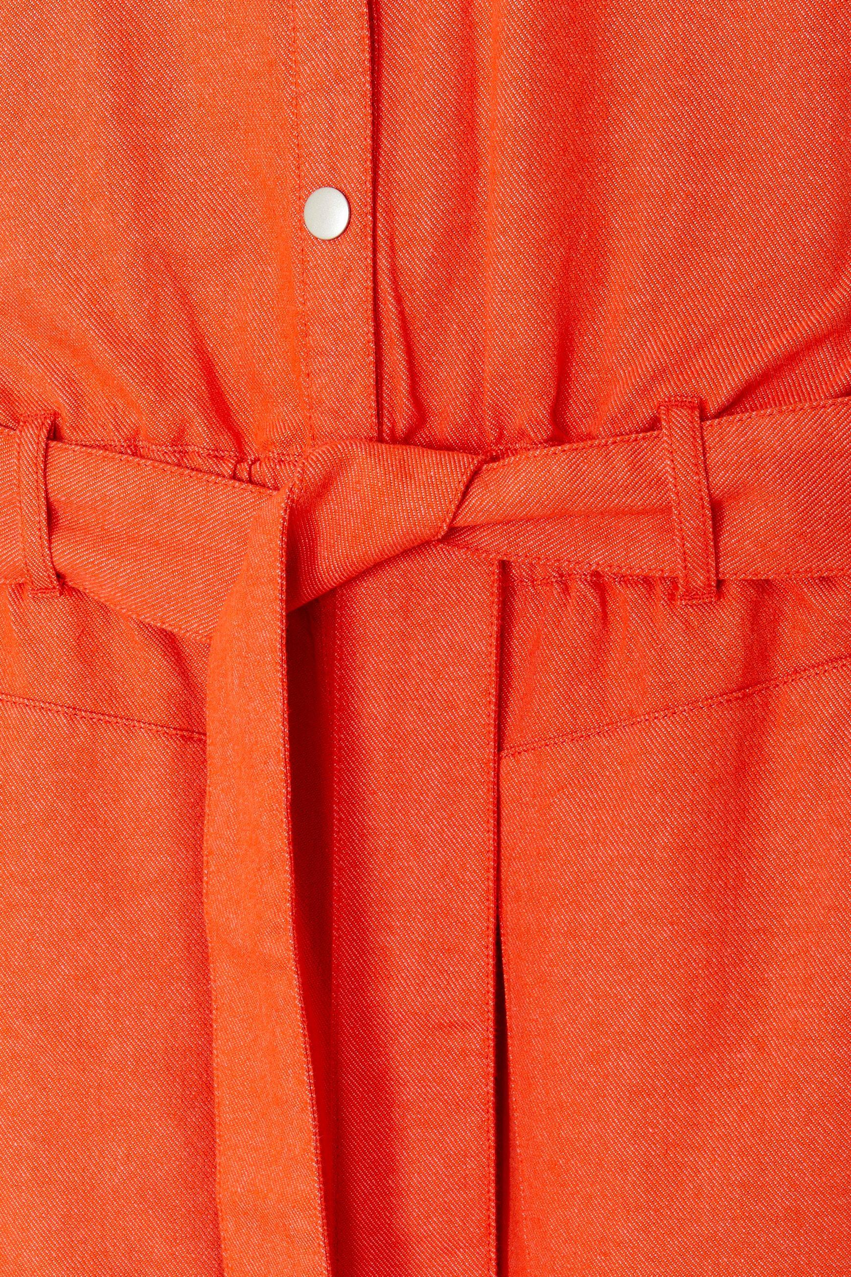 CKS Dames - DIVINE - Midi-Kleid - Hellorange