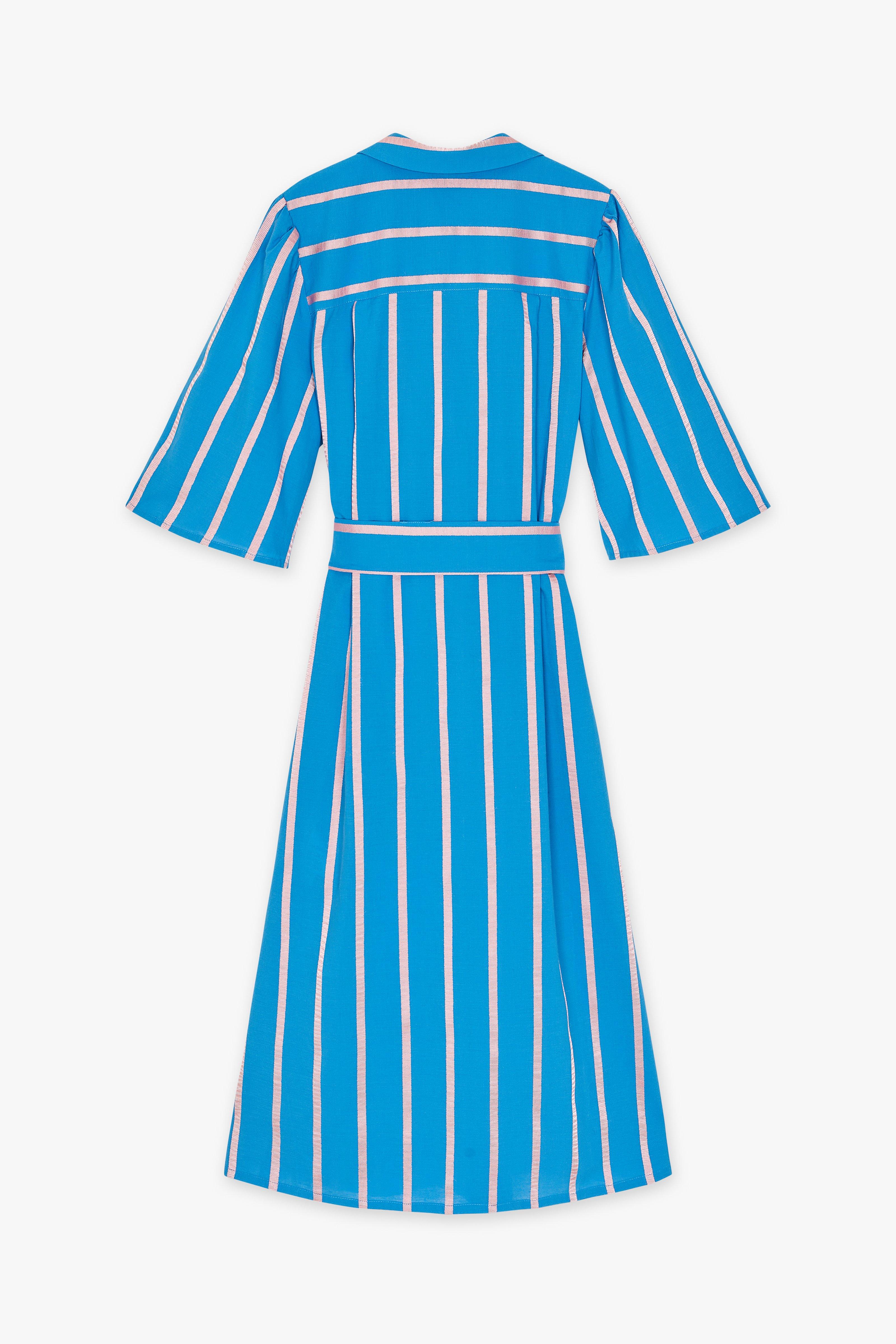CKS Dames - DIOXONE - robe midi - bleu vif