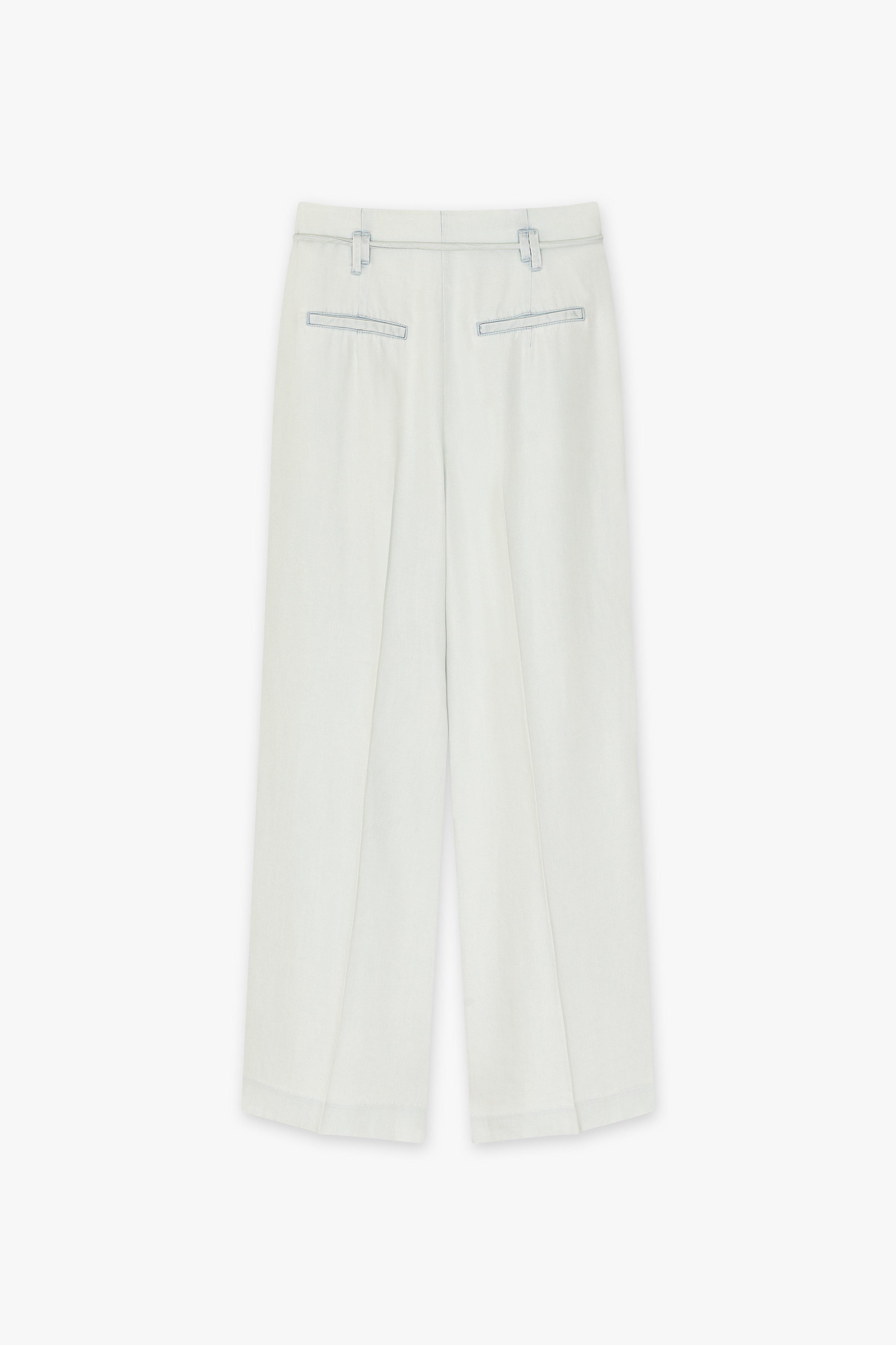 CKS Dames - BLISS - lange broek - lichtblauw