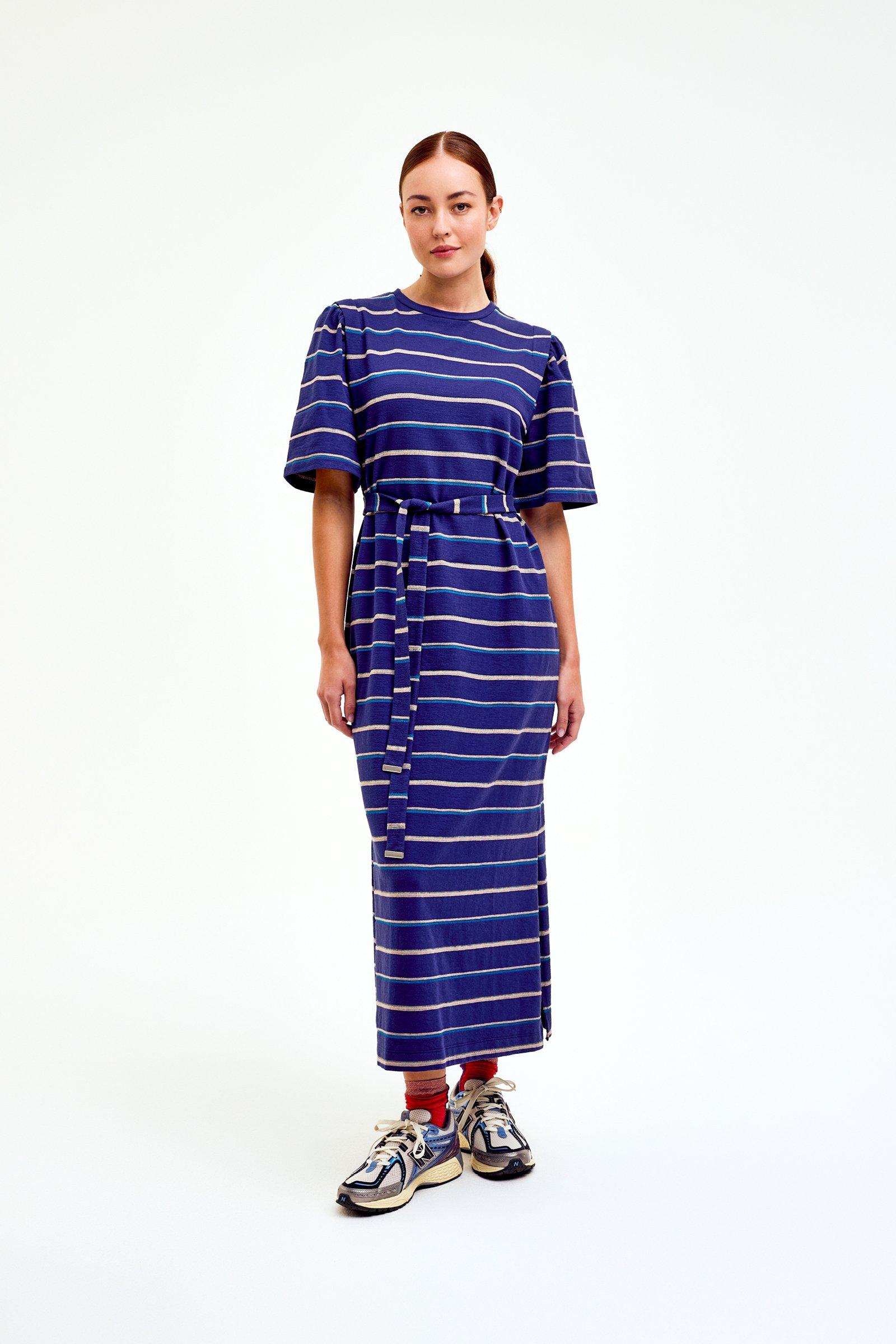CKS Dames - DIPSO - long dress - dark blue