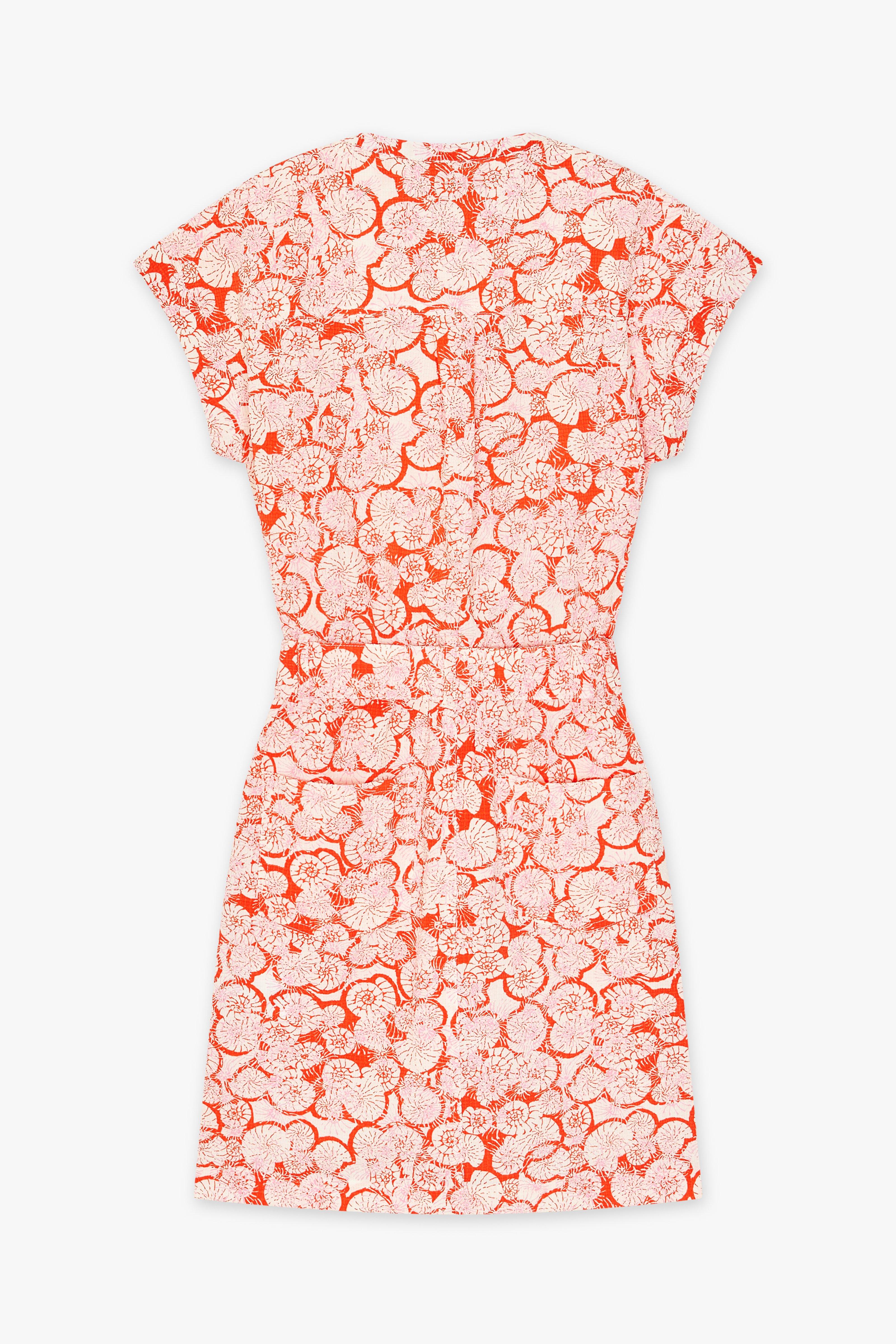 CKS Dames - DIVE - robe courte - orange vif