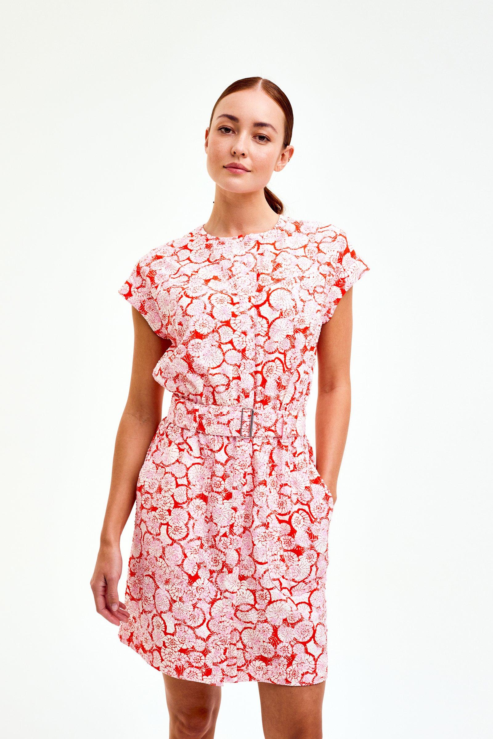CKS Dames - DIVE - robe courte - orange vif