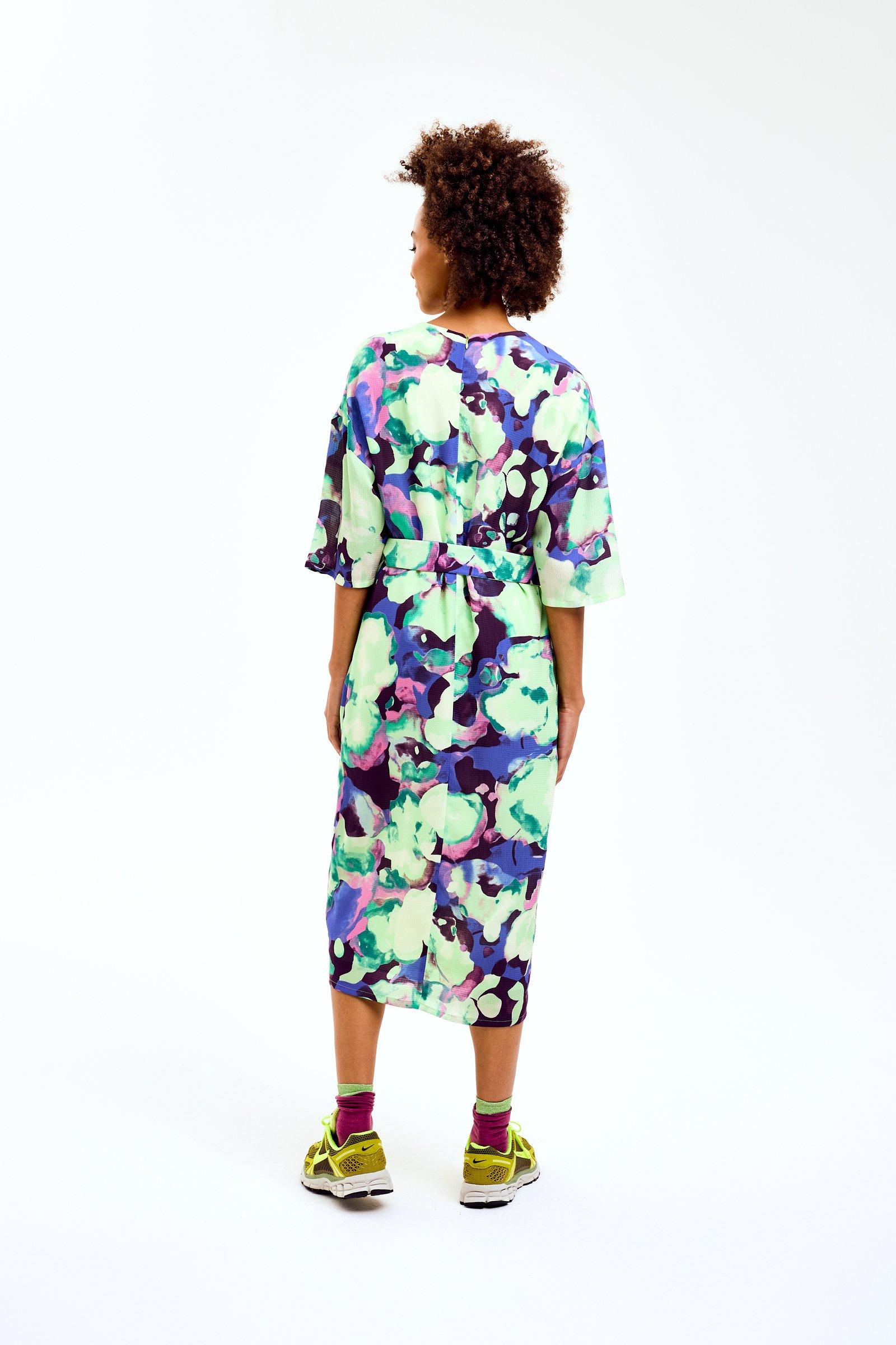 CKS Dames - DOVERY - Midi-Kleid - Grün