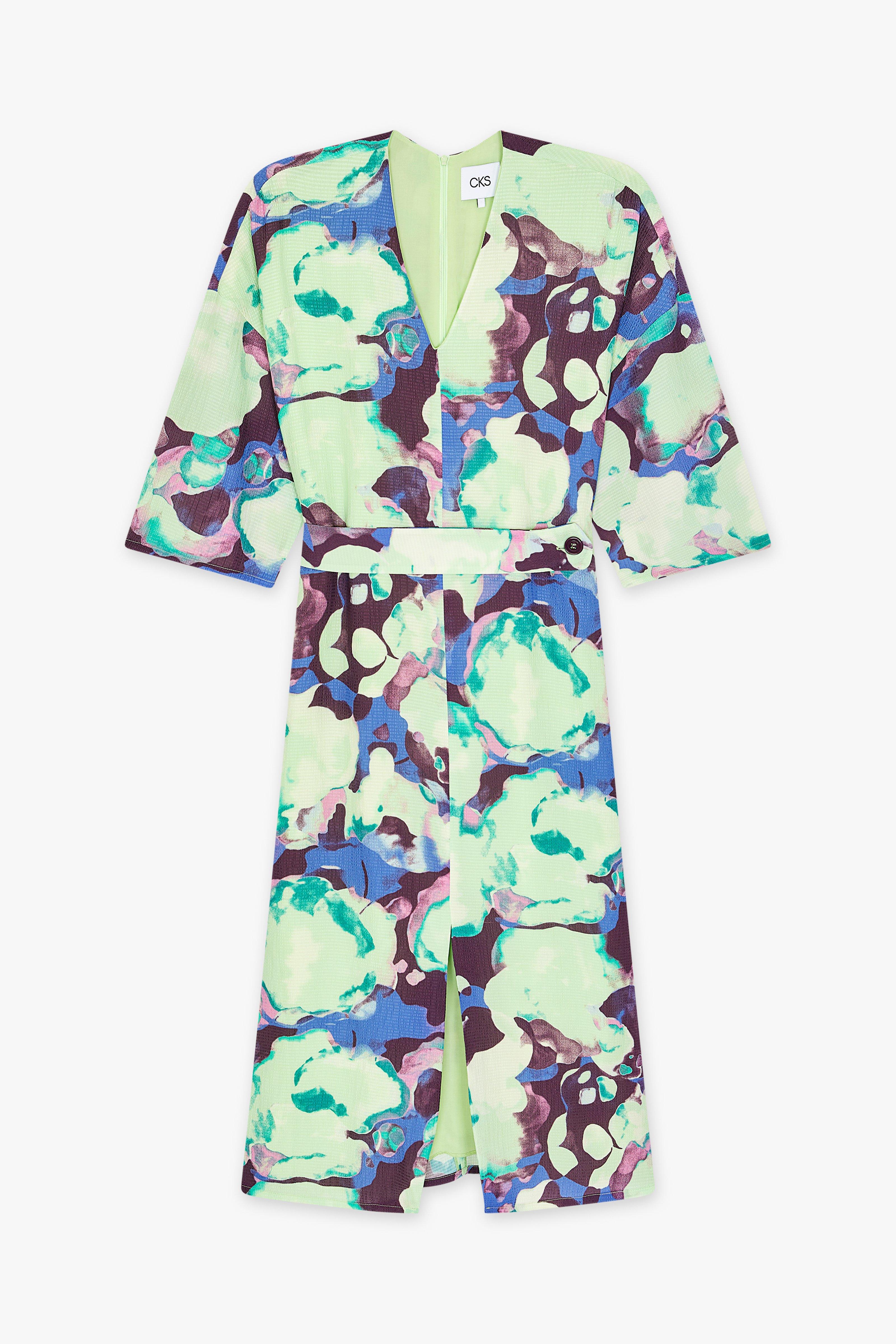 CKS Dames - DOVERY - robe midi - khaki