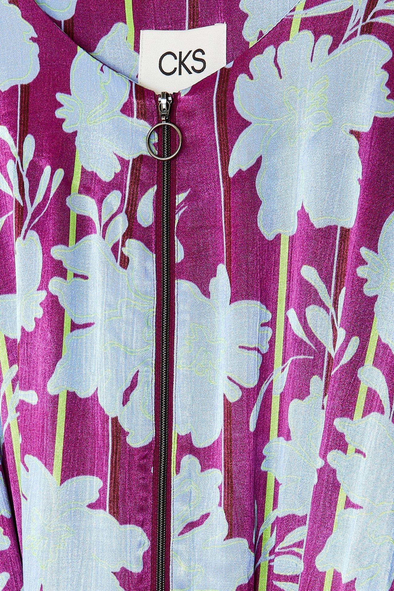 CKS Dames - DREAM - robe midi - bleu