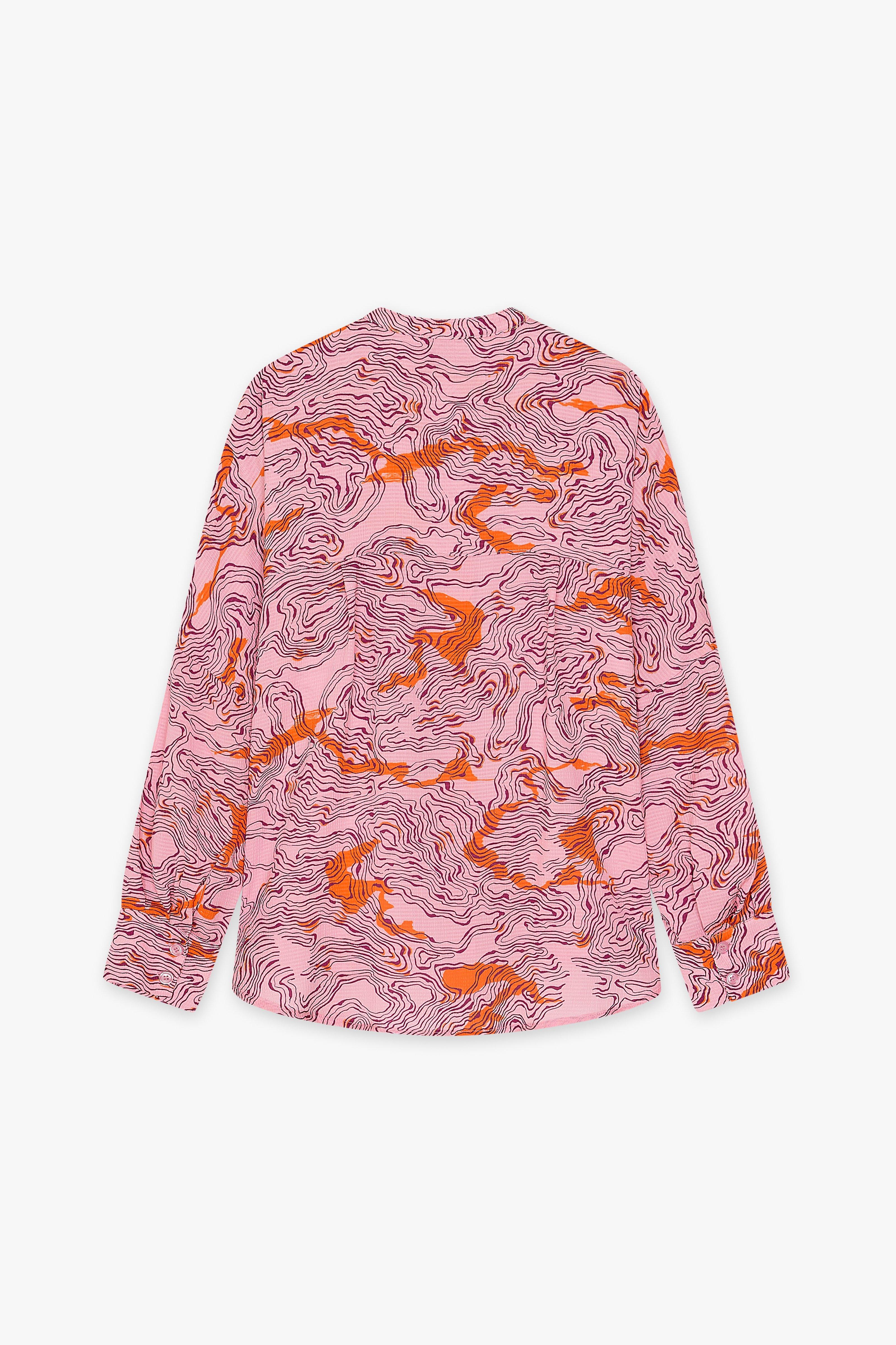 CKS Dames - JAZNA - blouse korte mouwen - lichtroze