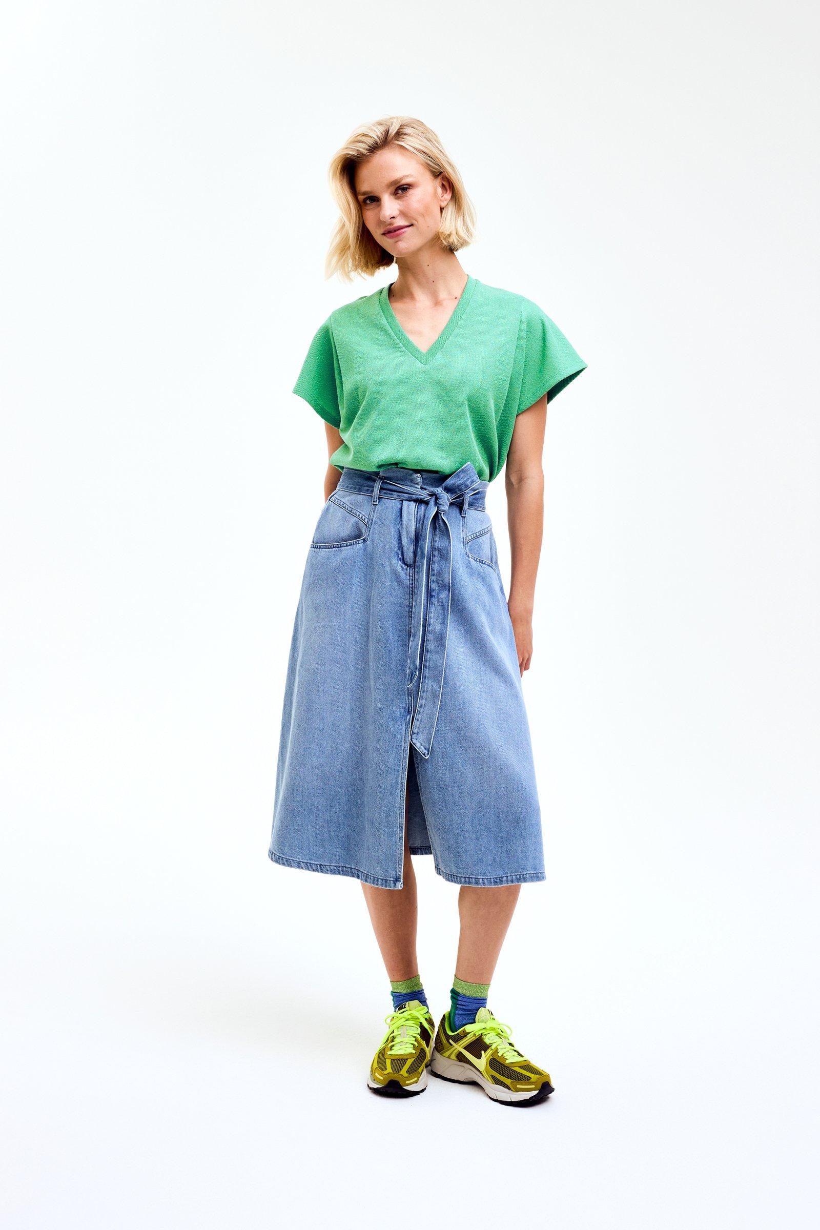 CKS Dames - JAZZLESS - t-shirt short sleeves - green