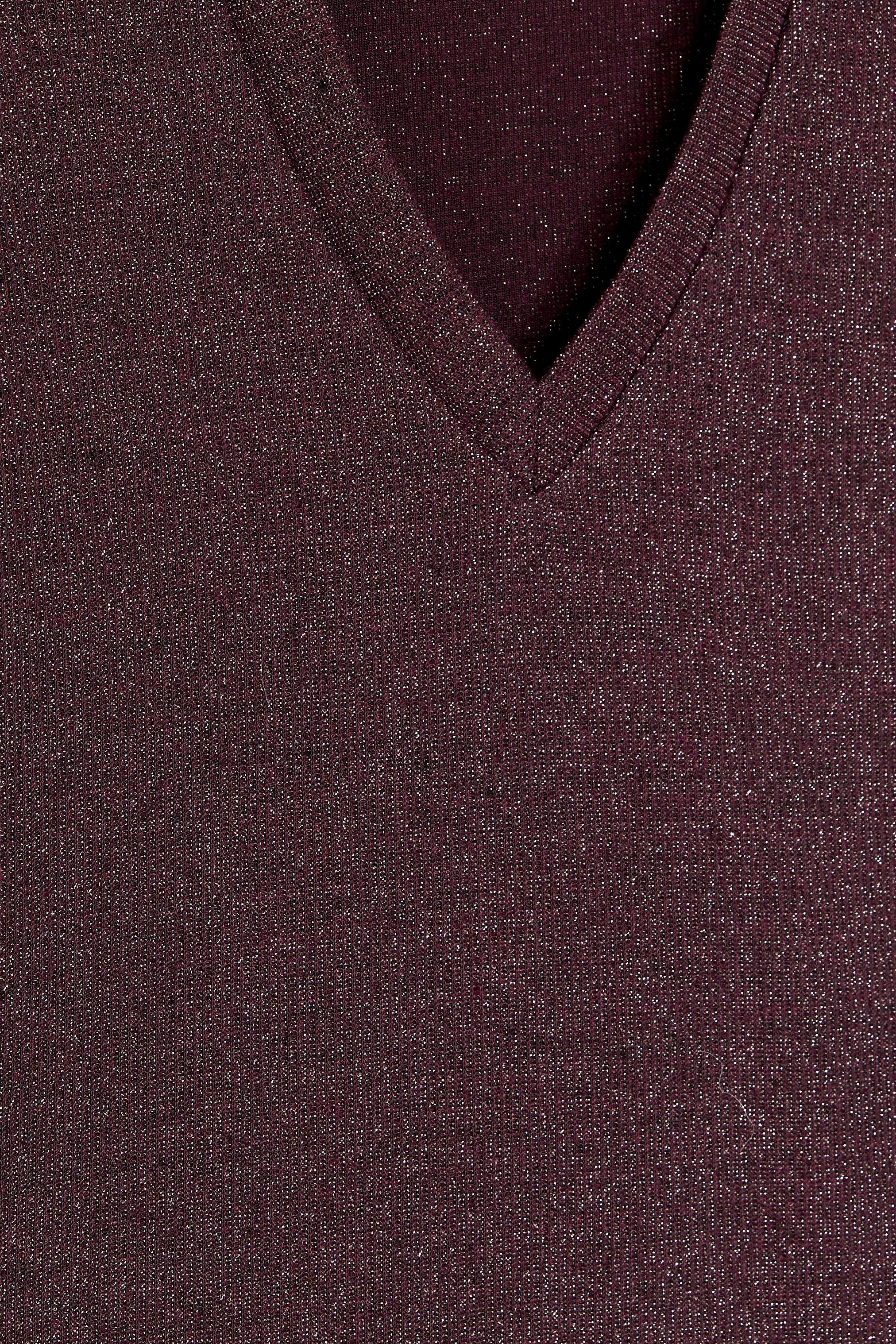 CKS Dames - JAZZLESS - t-shirt korte mouwen - donkerrood