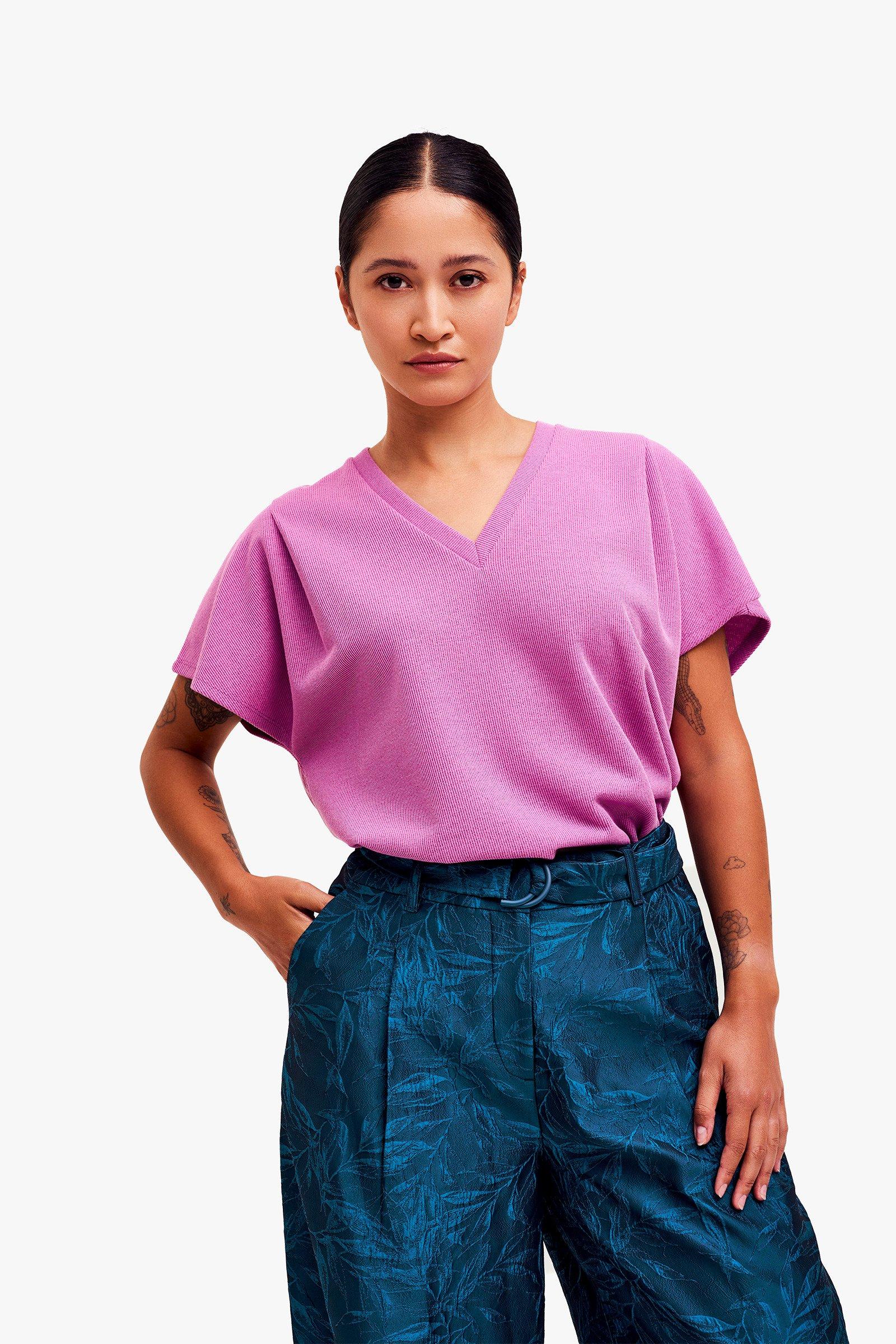 CKS Dames - JAZZLESS - t-shirt short sleeves - pink