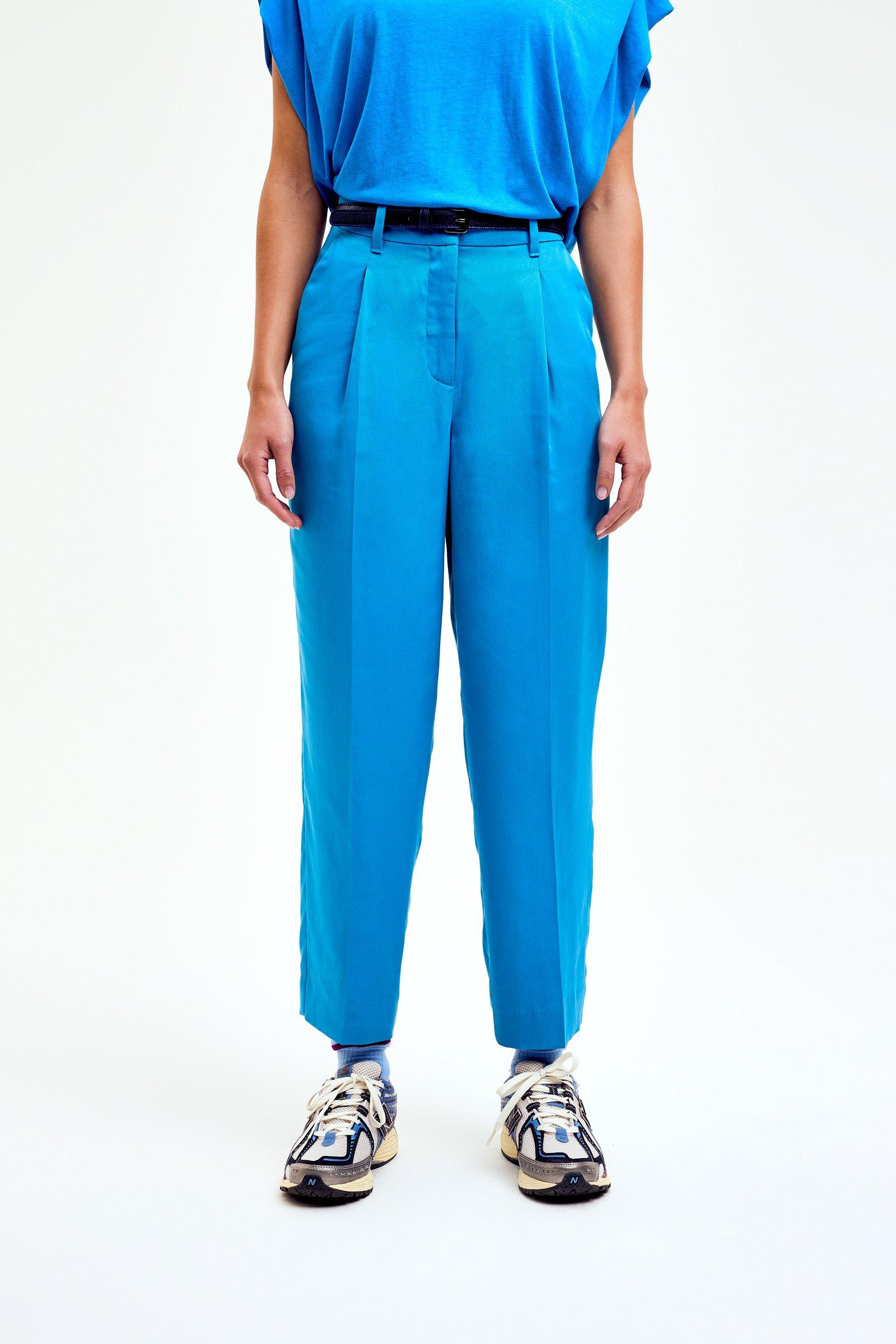 CKS Dames - LAHTI - ankle trousers - vivid blue