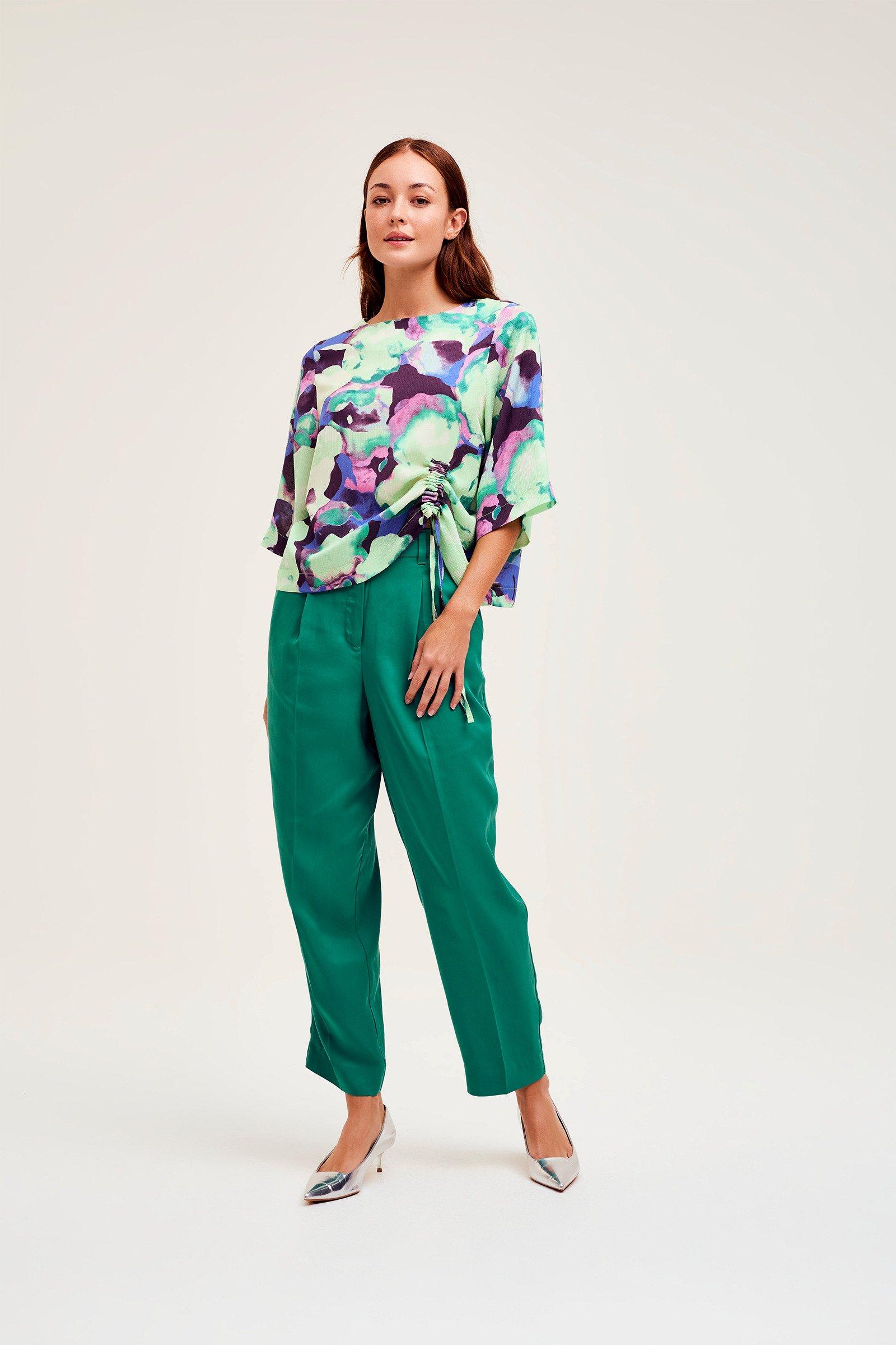 CKS Dames - LAHTI - ankle trousers - dark green