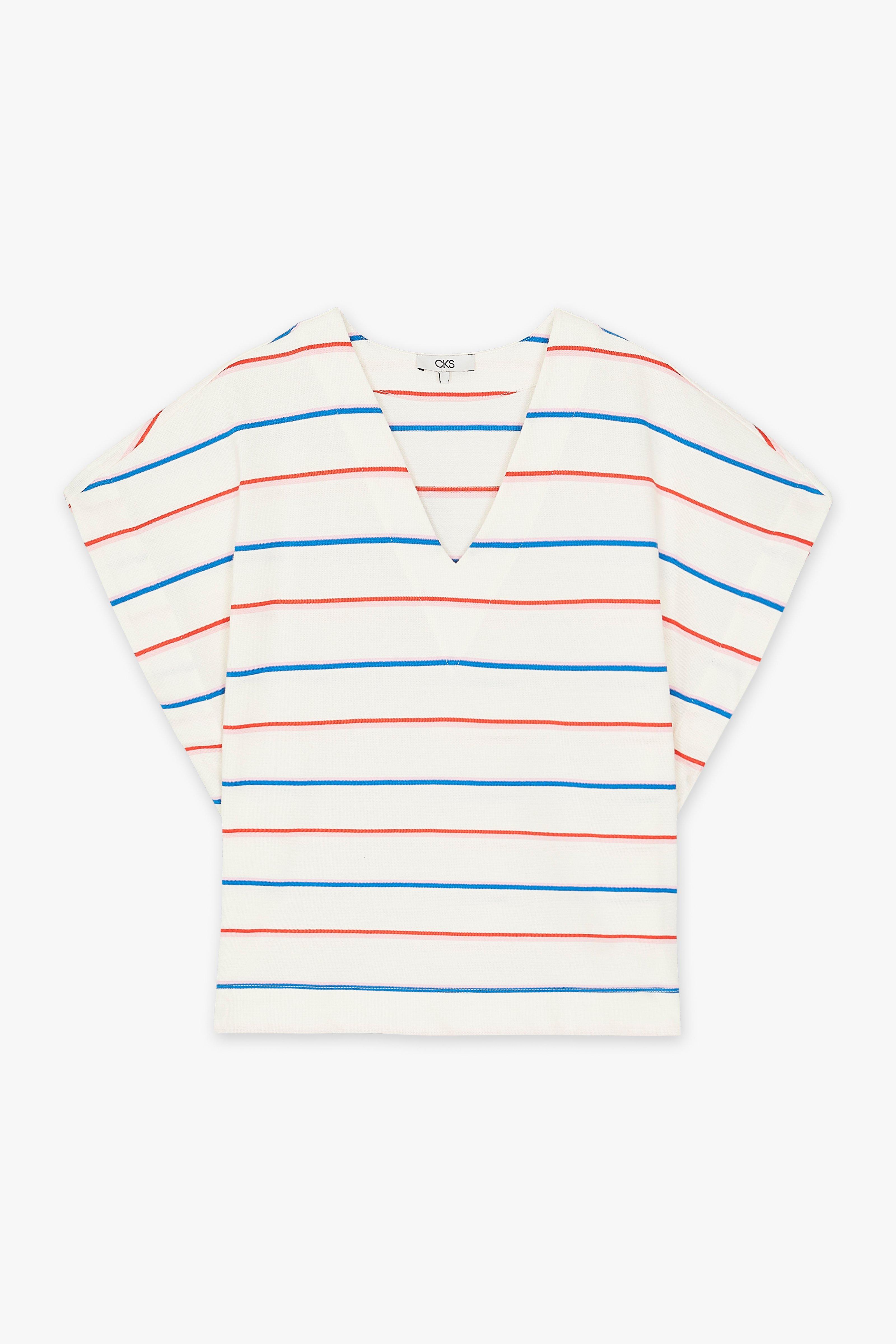 CKS Dames - SABA - t-shirt korte mouwen - wit