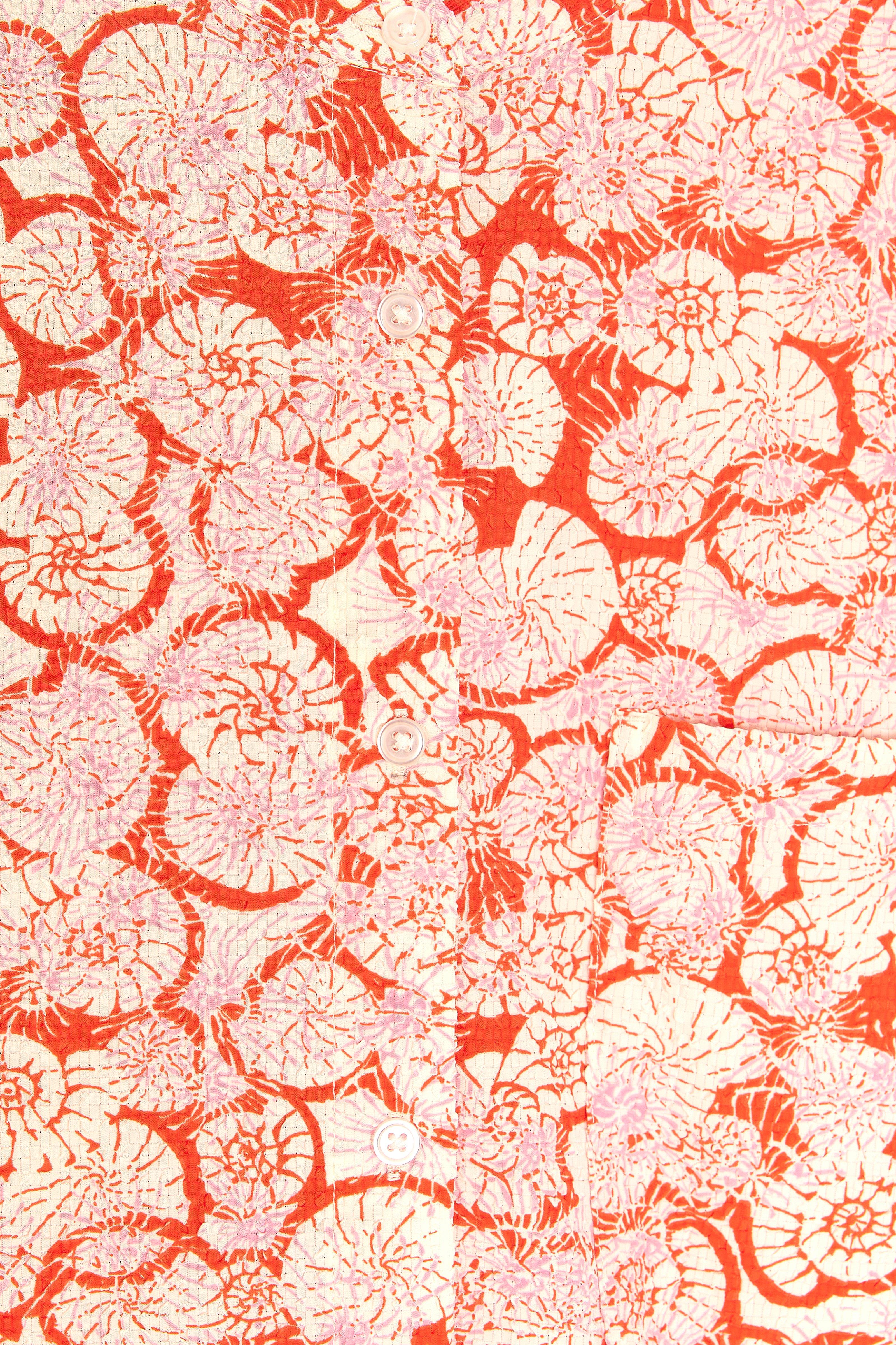 CKS Dames - SAZNA - blouse korte mouwen - feloranje