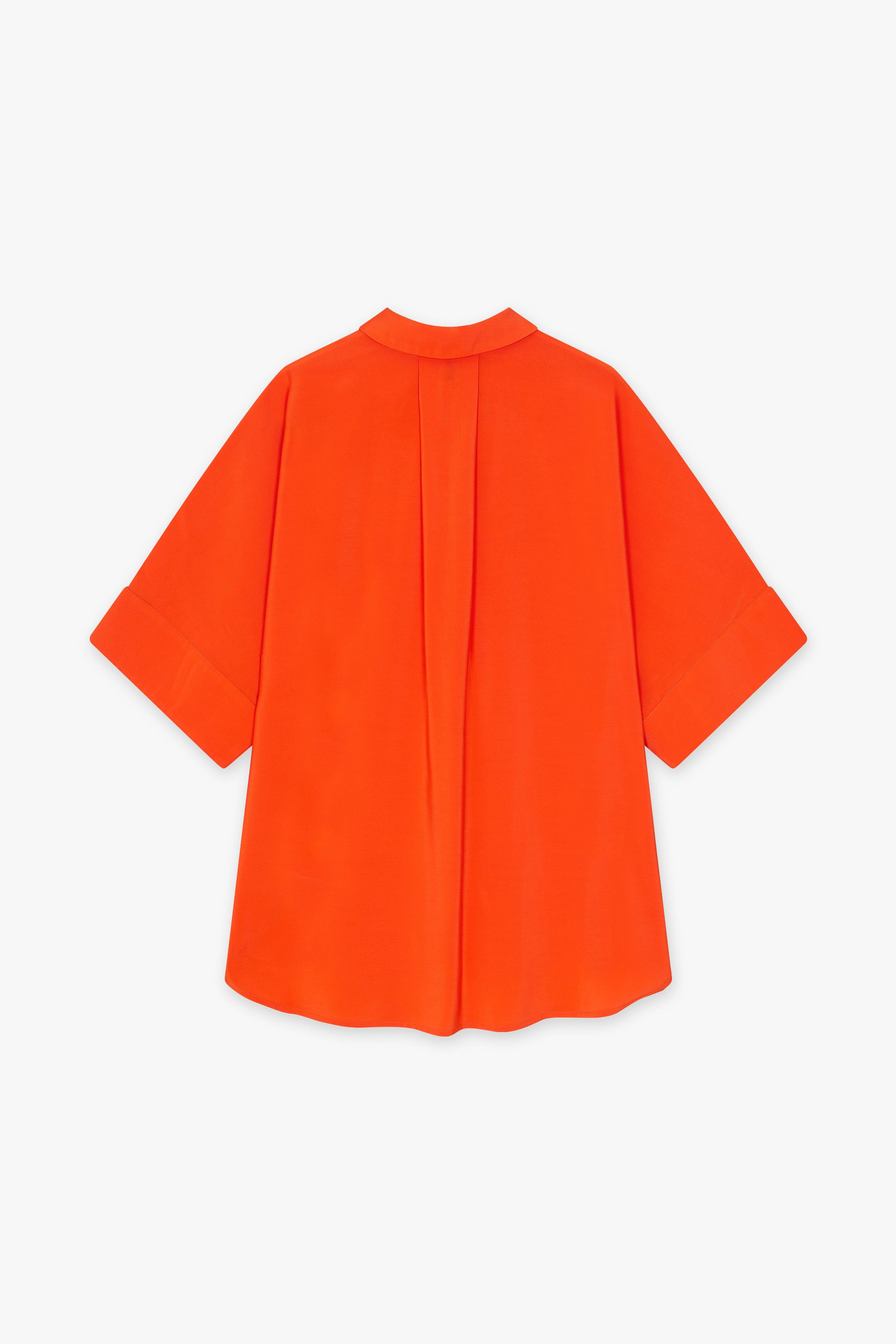 CKS Dames - SELAH - blouse lange mouwen - intens oranje