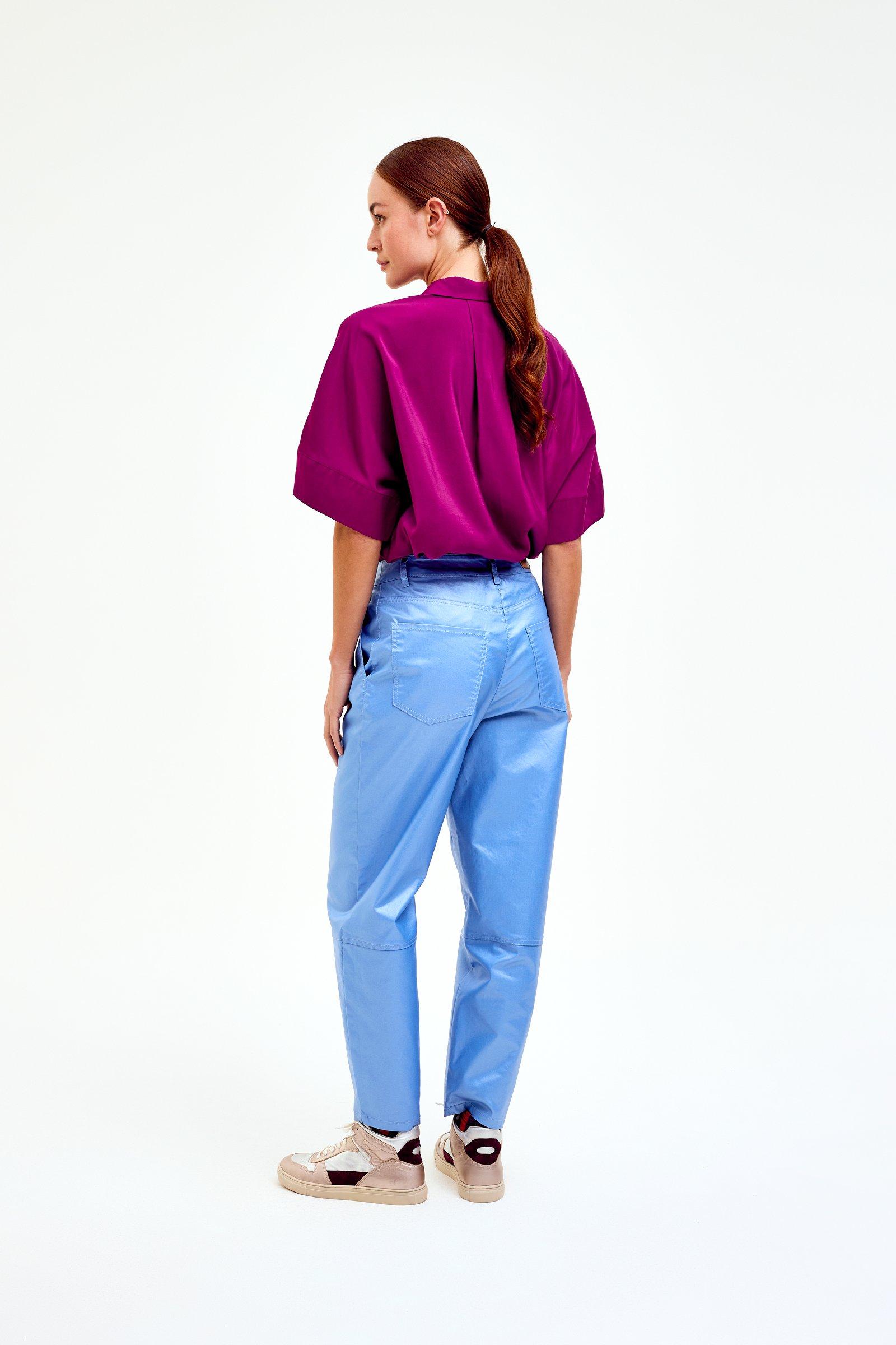 CKS Dames - SELAH - blouse lange mouwen - paars