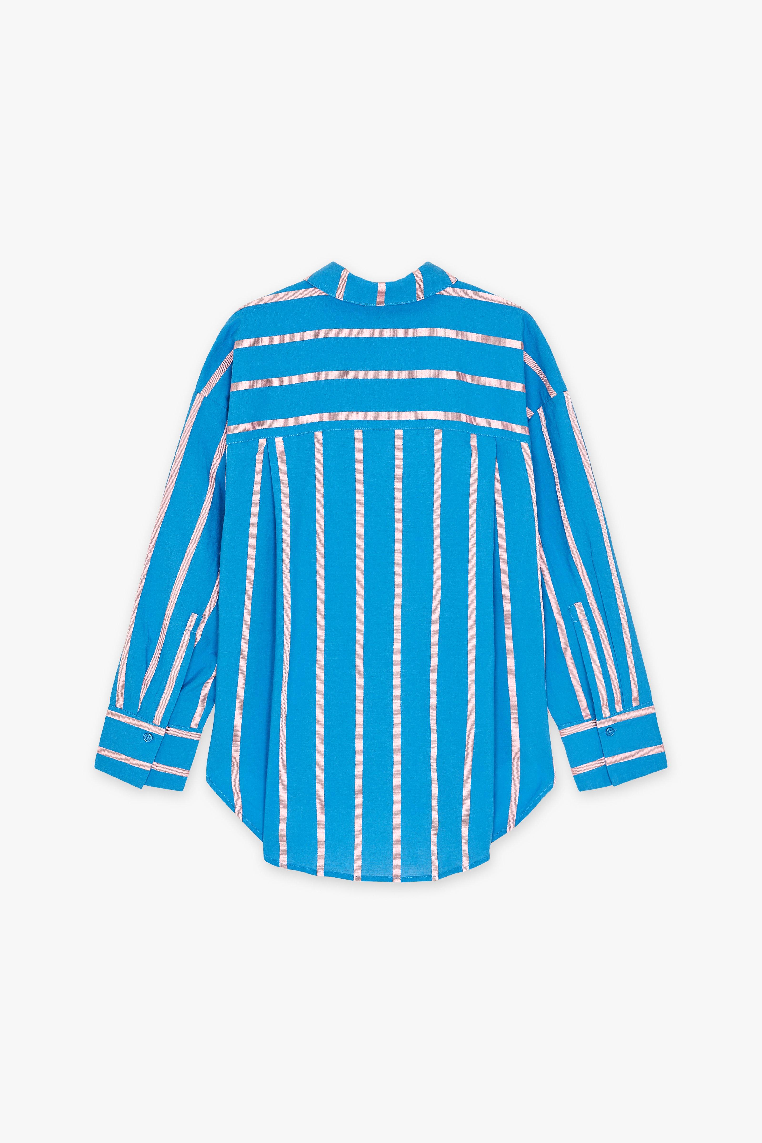 CKS Dames - SUPER - blouse korte mouwen - intens blauw