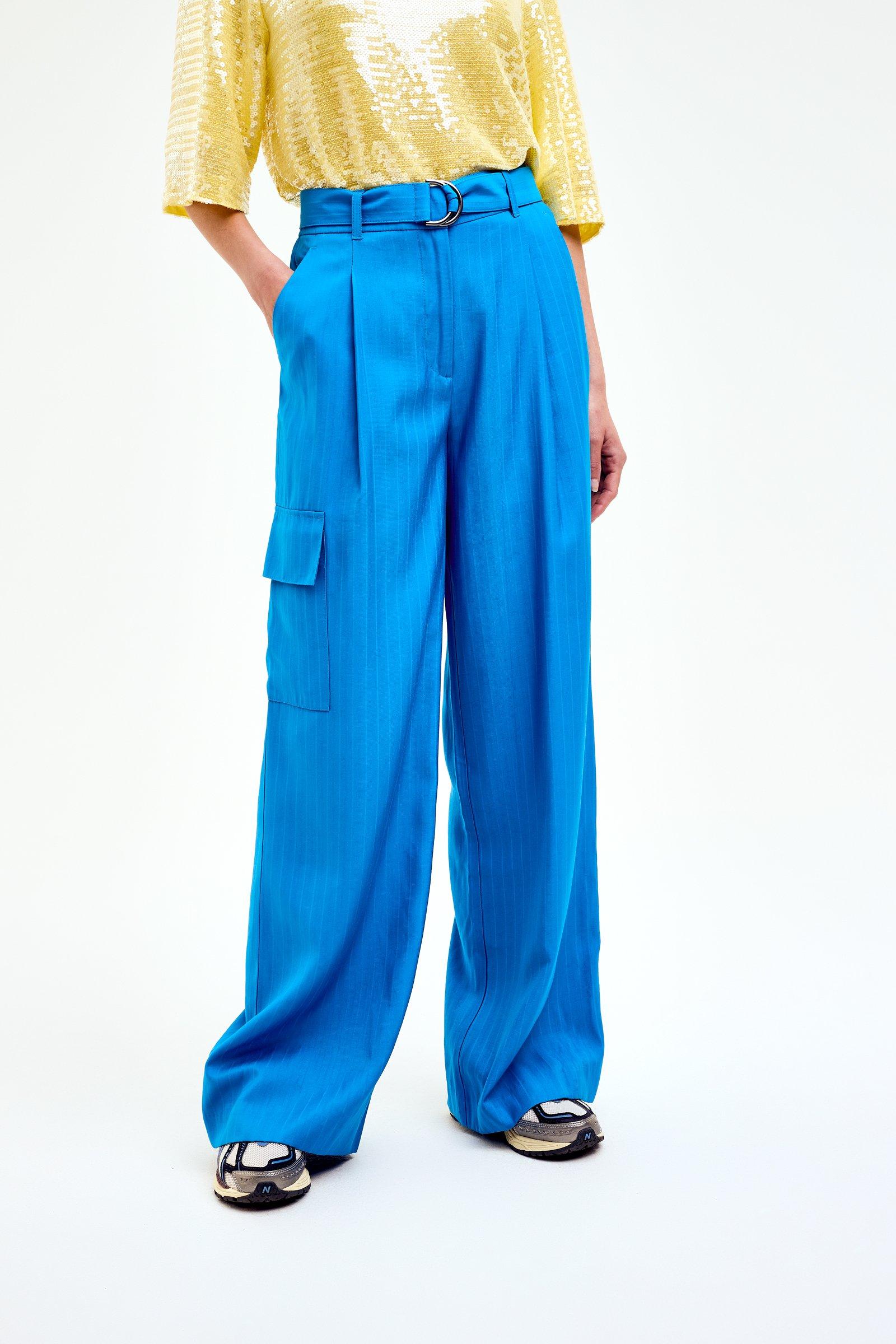 CKS Dames - THEOCAS - long trouser - vivid blue