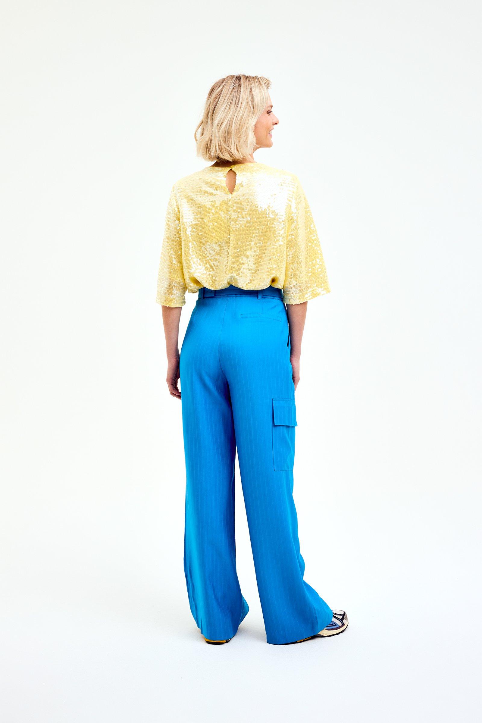 CKS Dames - TIRIAS - blouse lange mouwen - lichtgeel