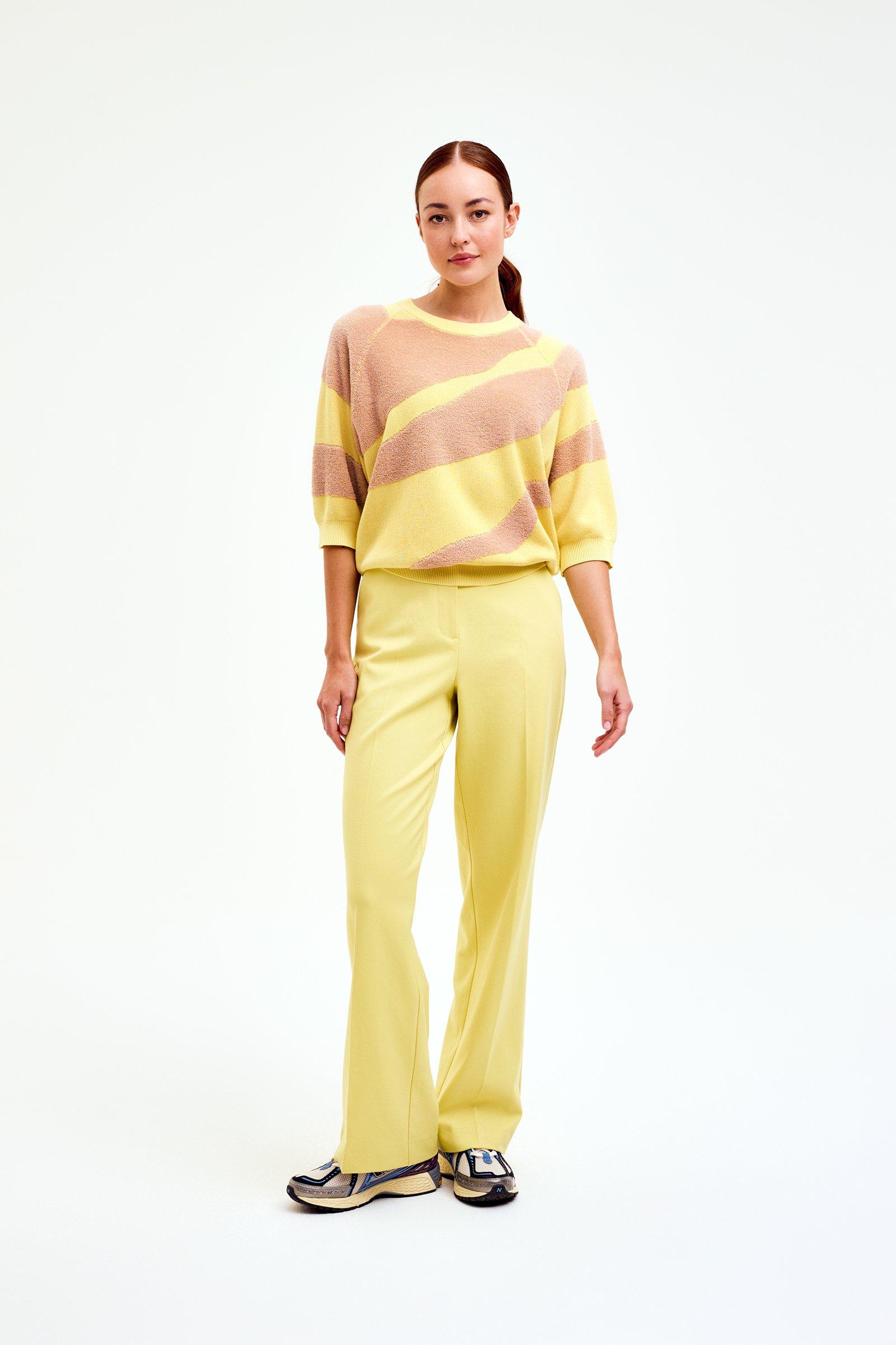 CKS Dames - PARADE - pullover - light yellow