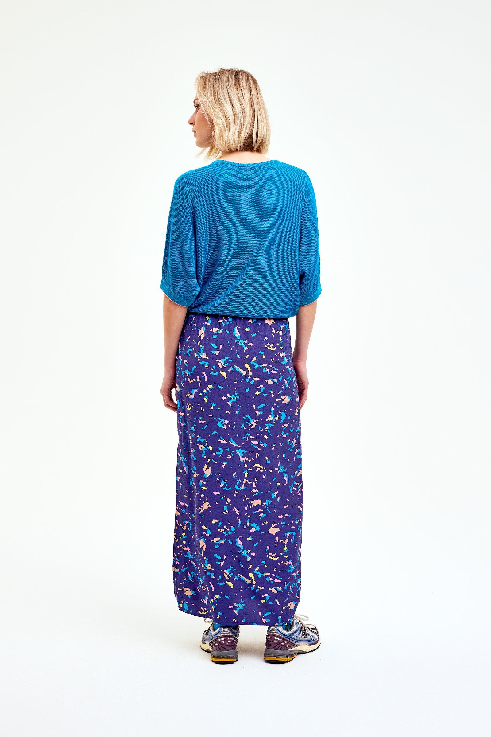 CKS Dames - SKATE - long skirt - dark blue