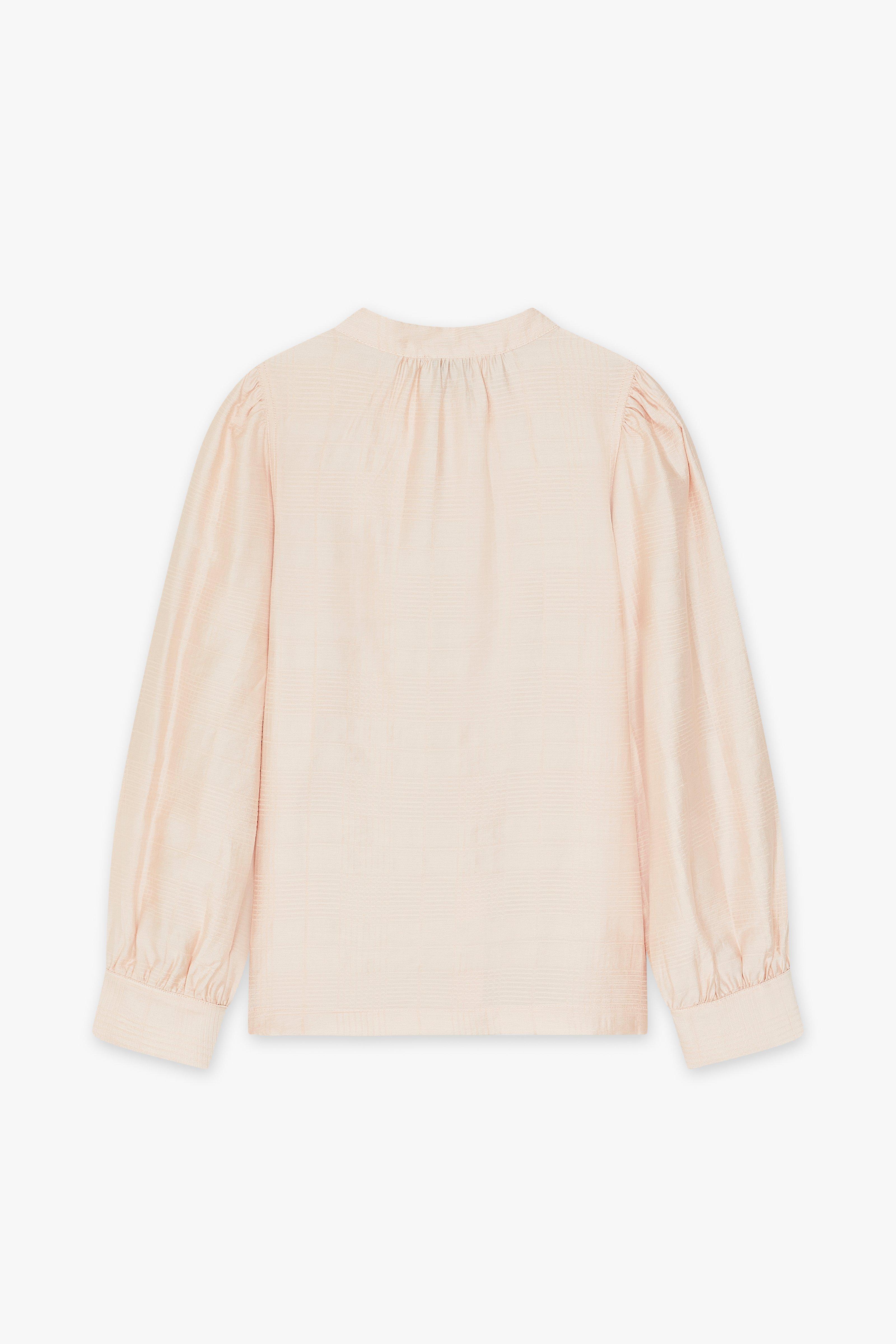 CKS Dames - ROSALINE - blouse korte mouwen - lichtroze