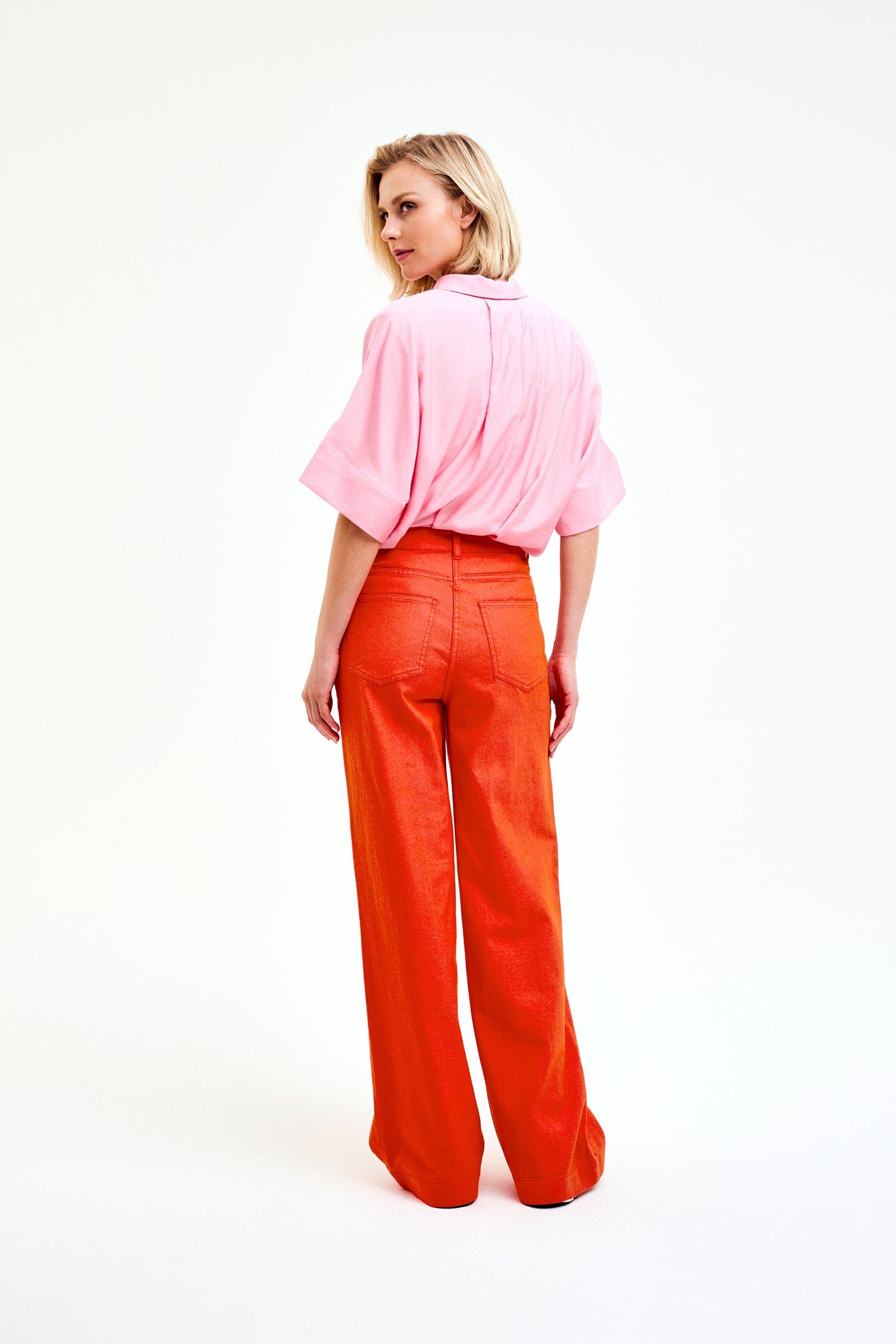 CKS Dames - SELAH - blouse lange mouwen - lichtroze