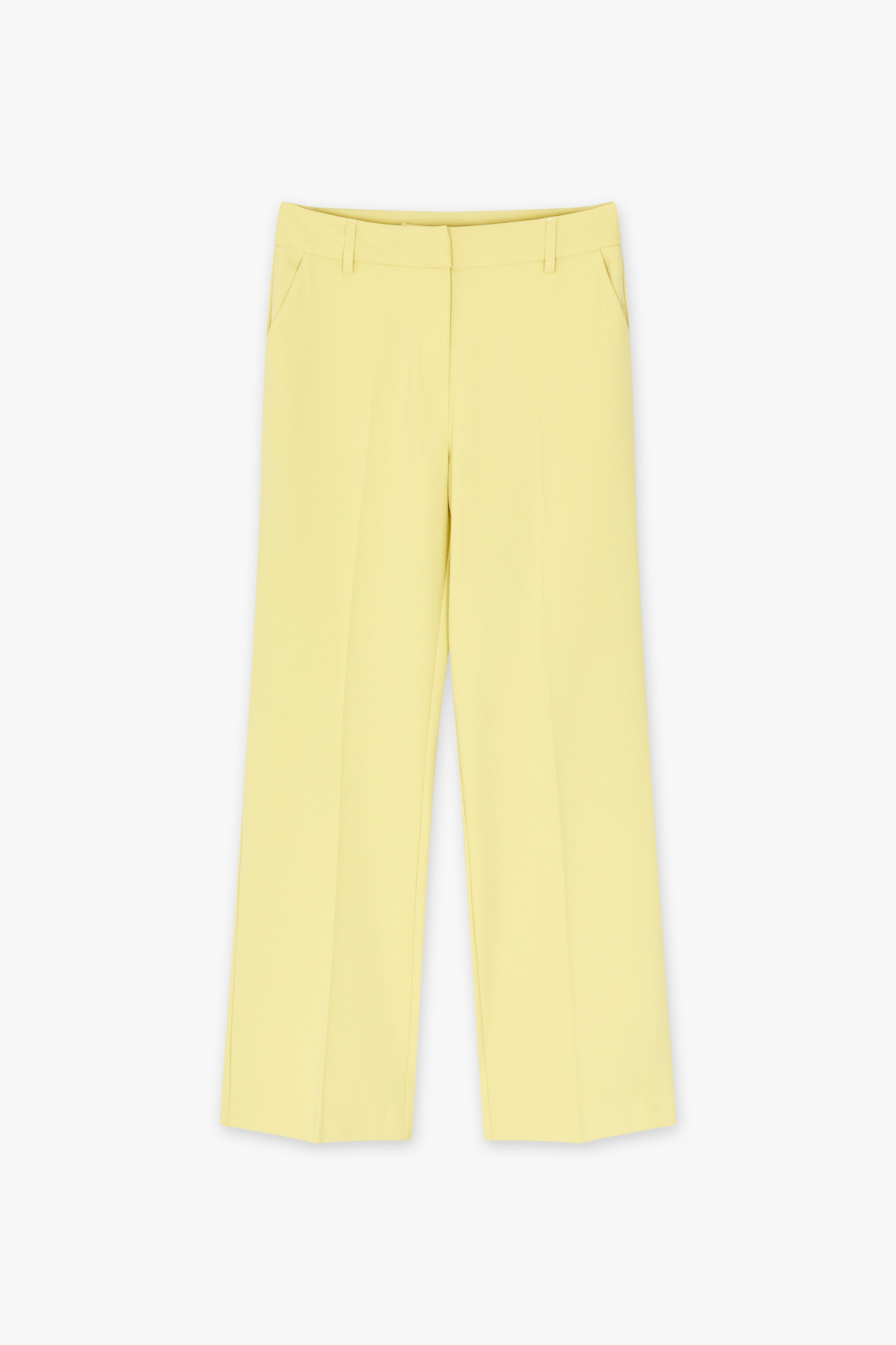 CKS Dames - TARANTO - pantalon long - jaune claire