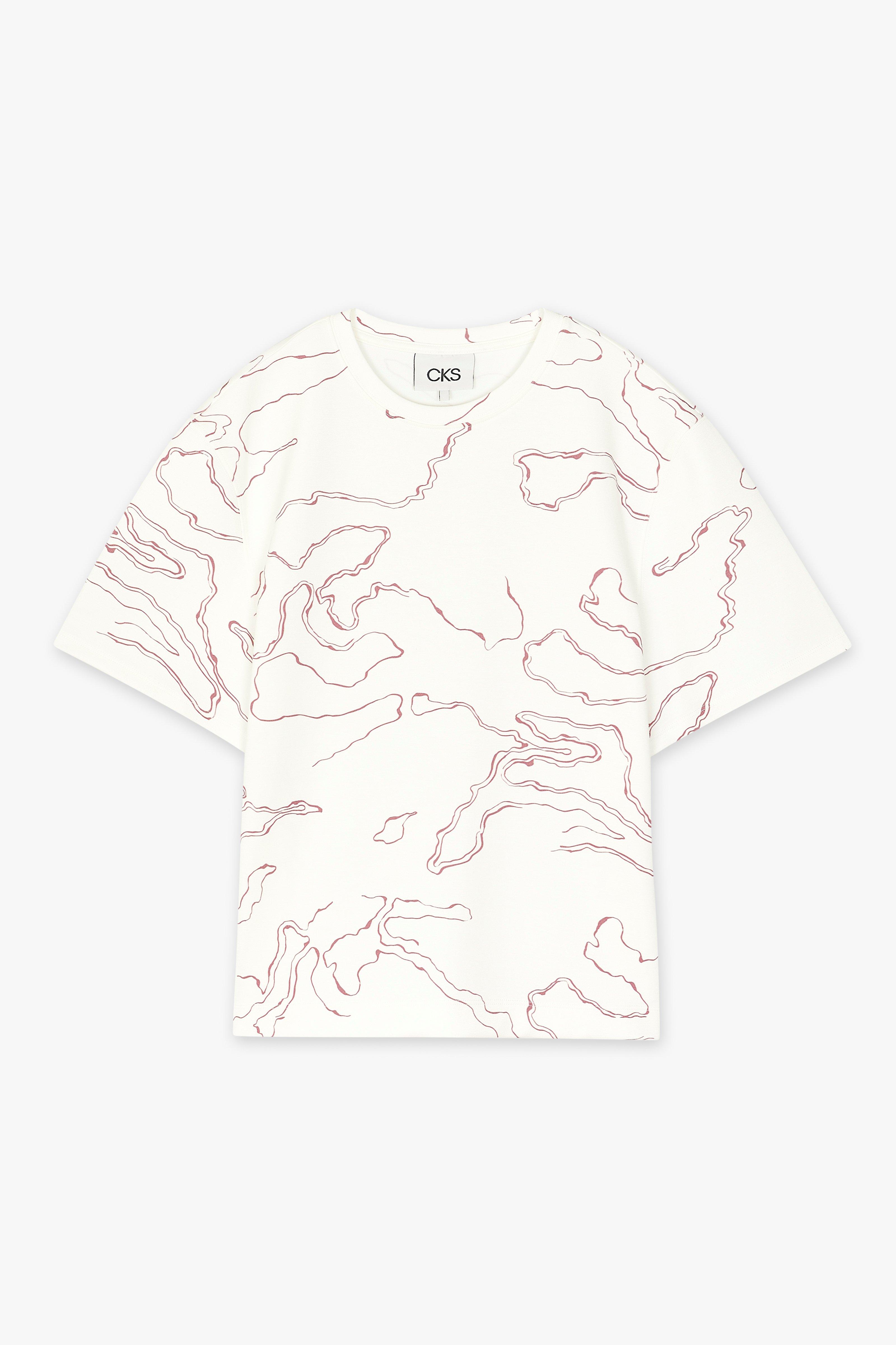 CKS Dames - SARIA - t-shirt korte mouwen - wit
