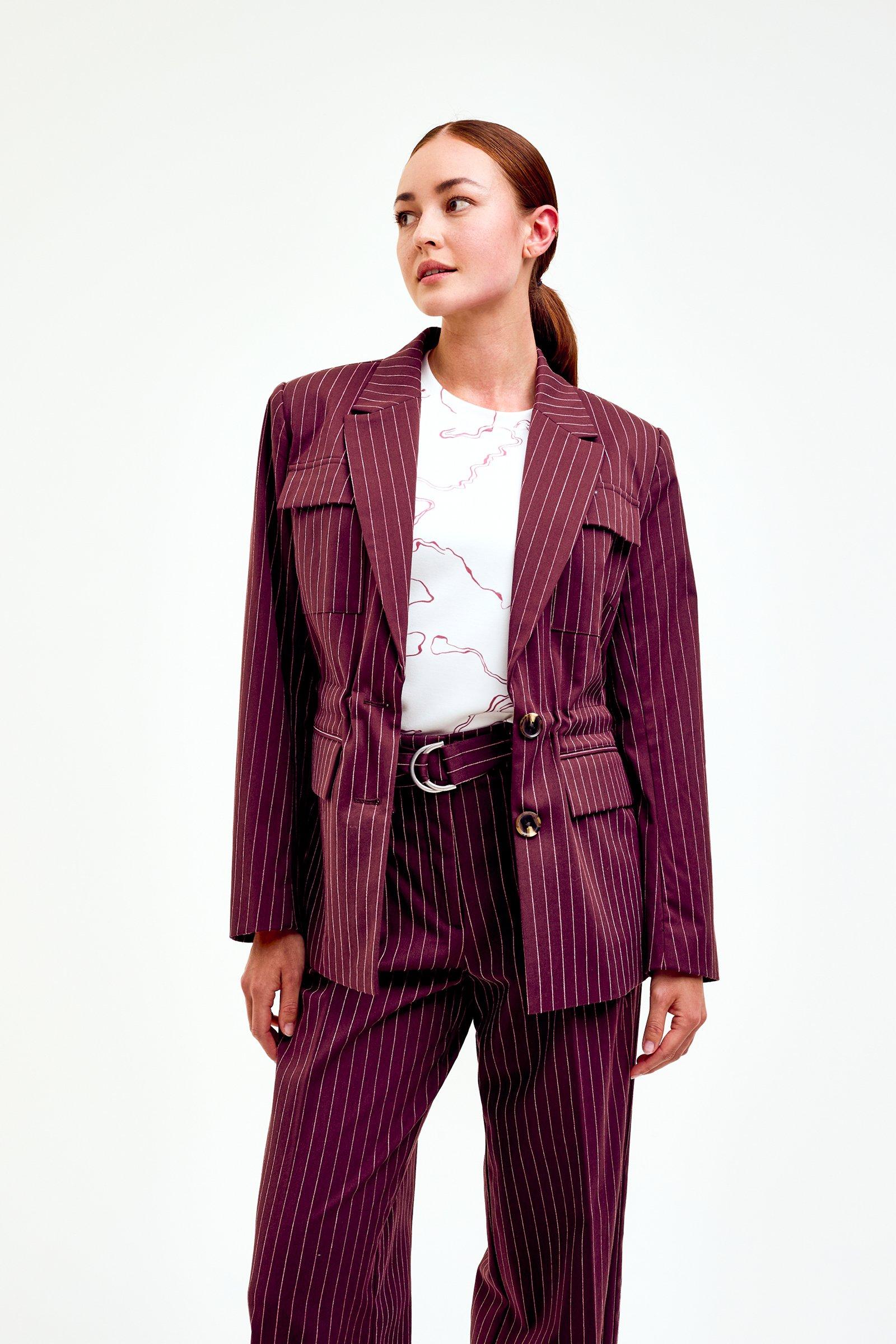 CKS Dames - COVEN - blazer - dark brown