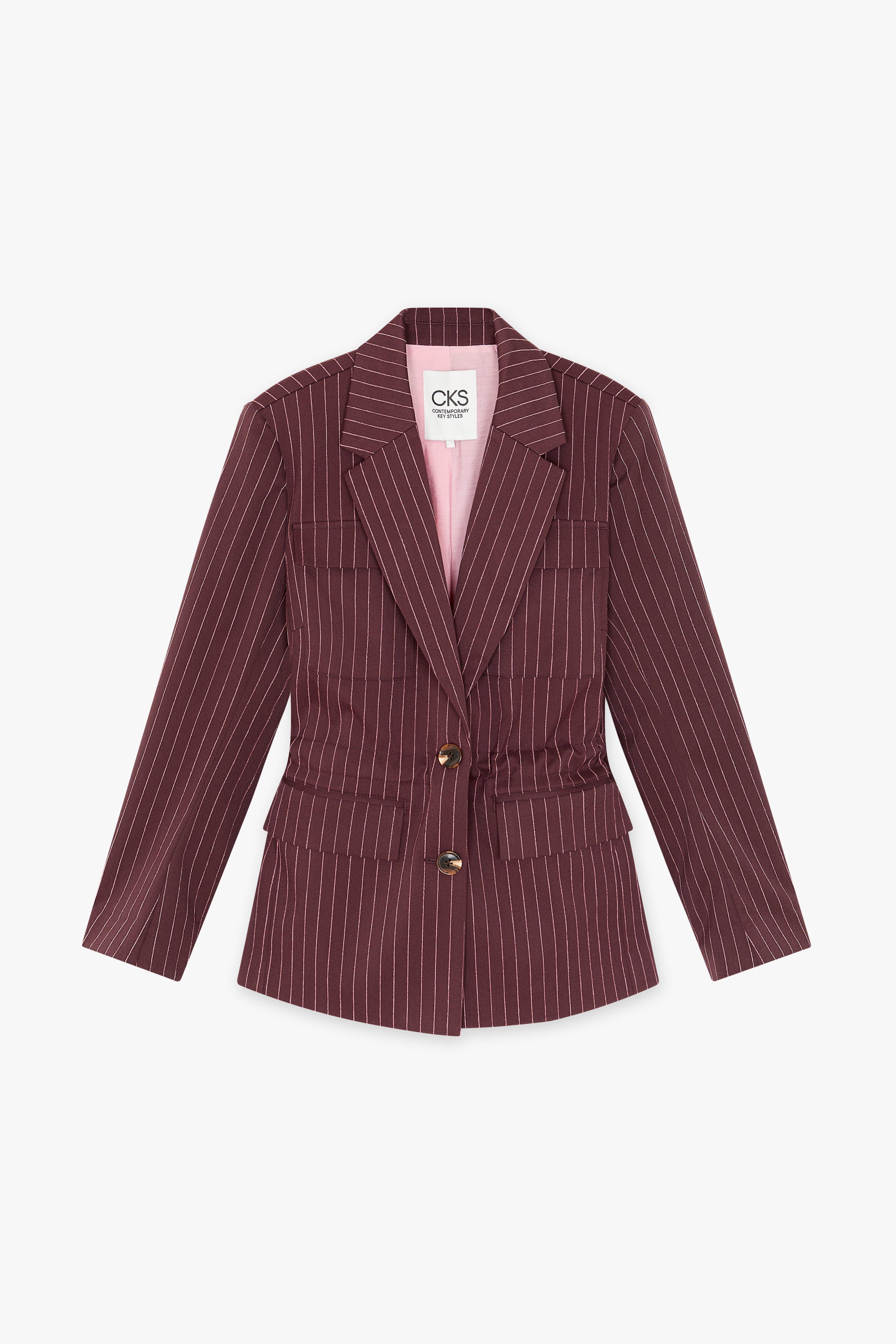 CKS Dames - COVEN - blazer - donkerbruin