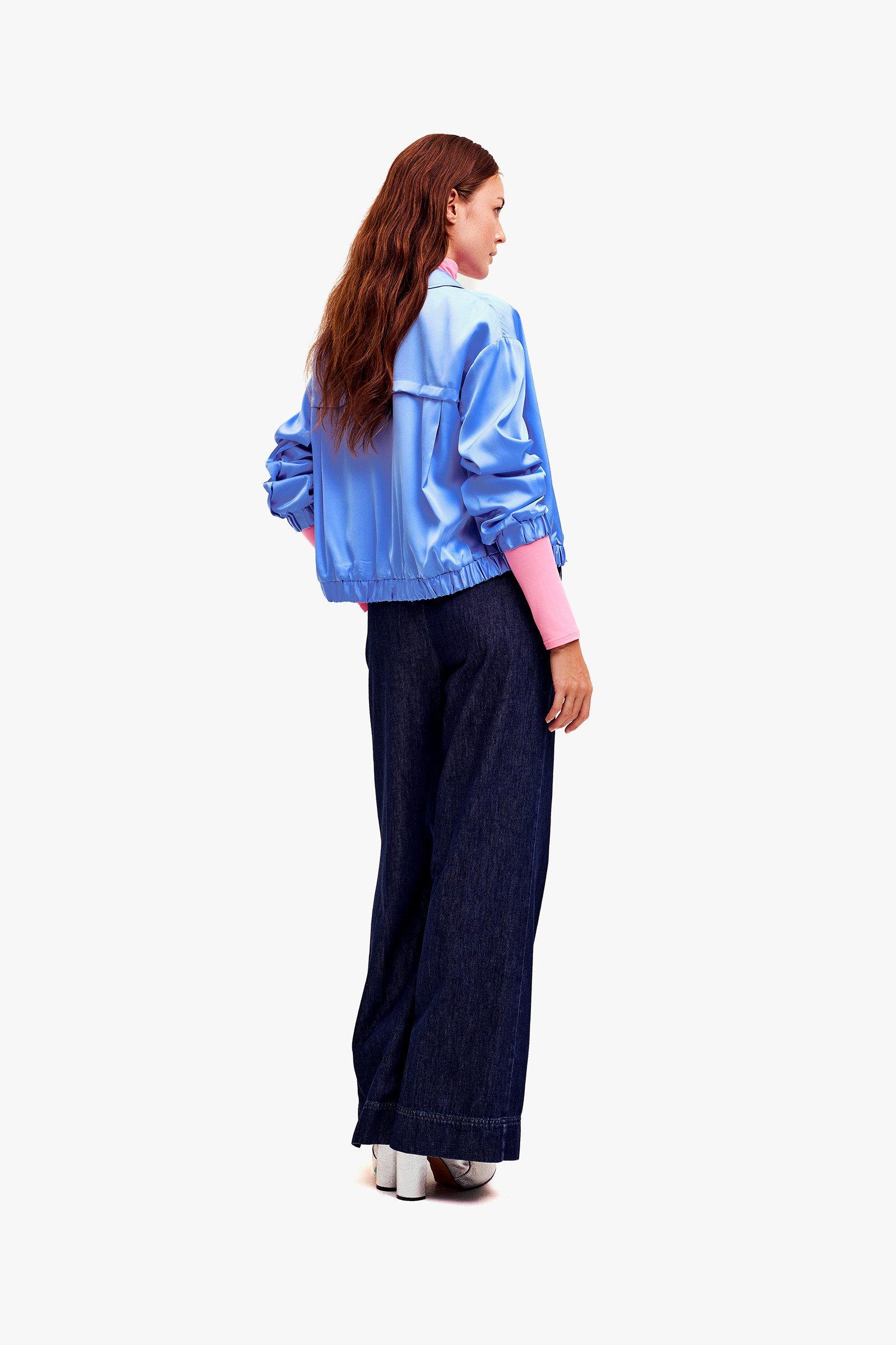 CKS Dames - SISMIC - blouse lange mouwen - lichtblauw