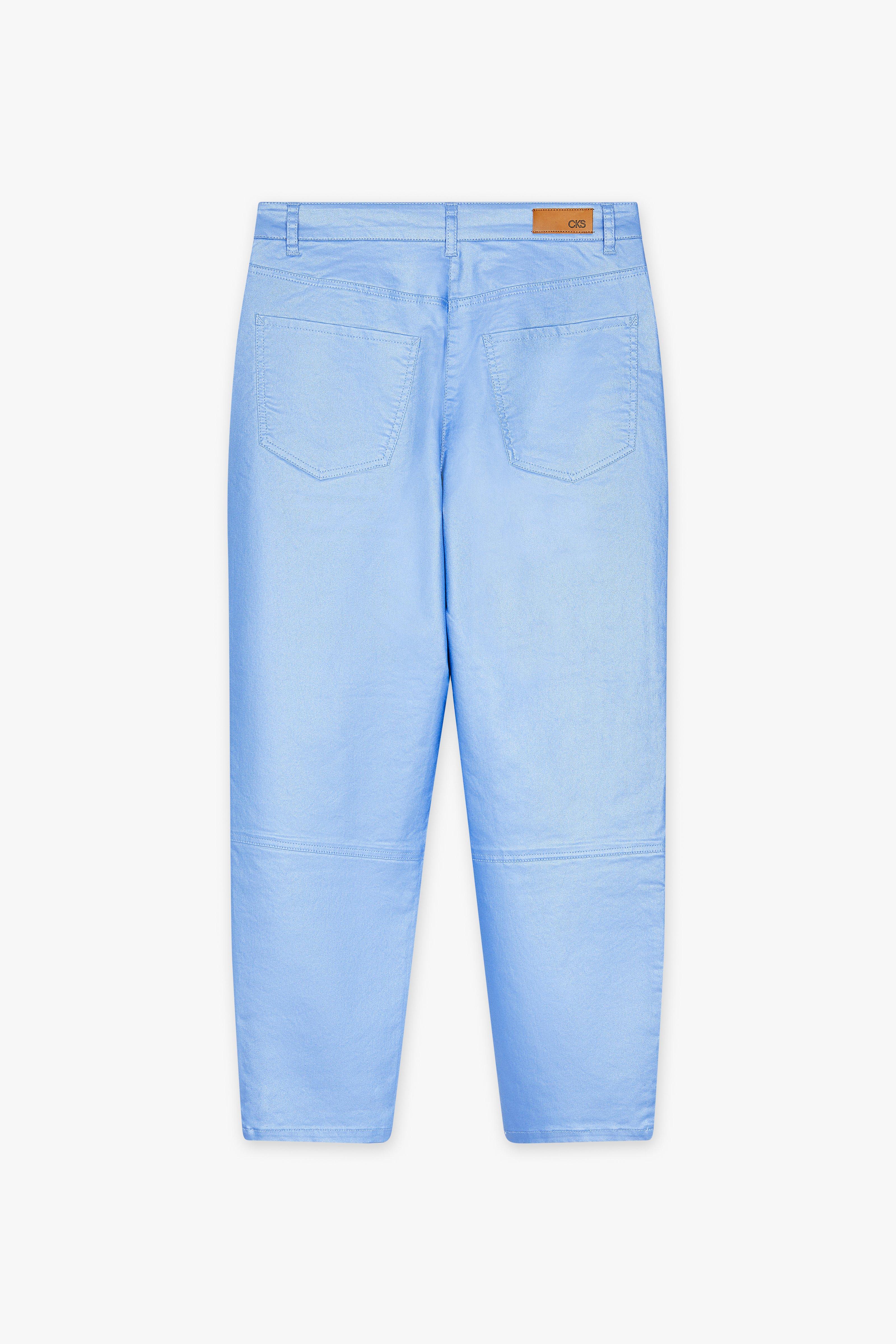 CKS Dames - TARROT - pantalon à la cheville - bleu clair