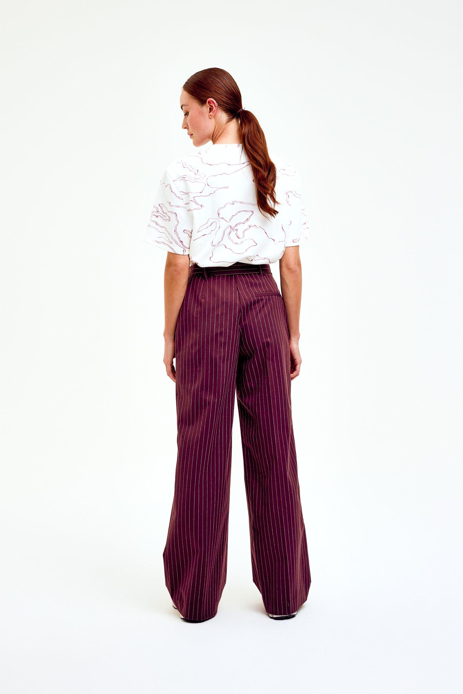 CKS Dames - THEOCAN - pantalon long - brun foncé