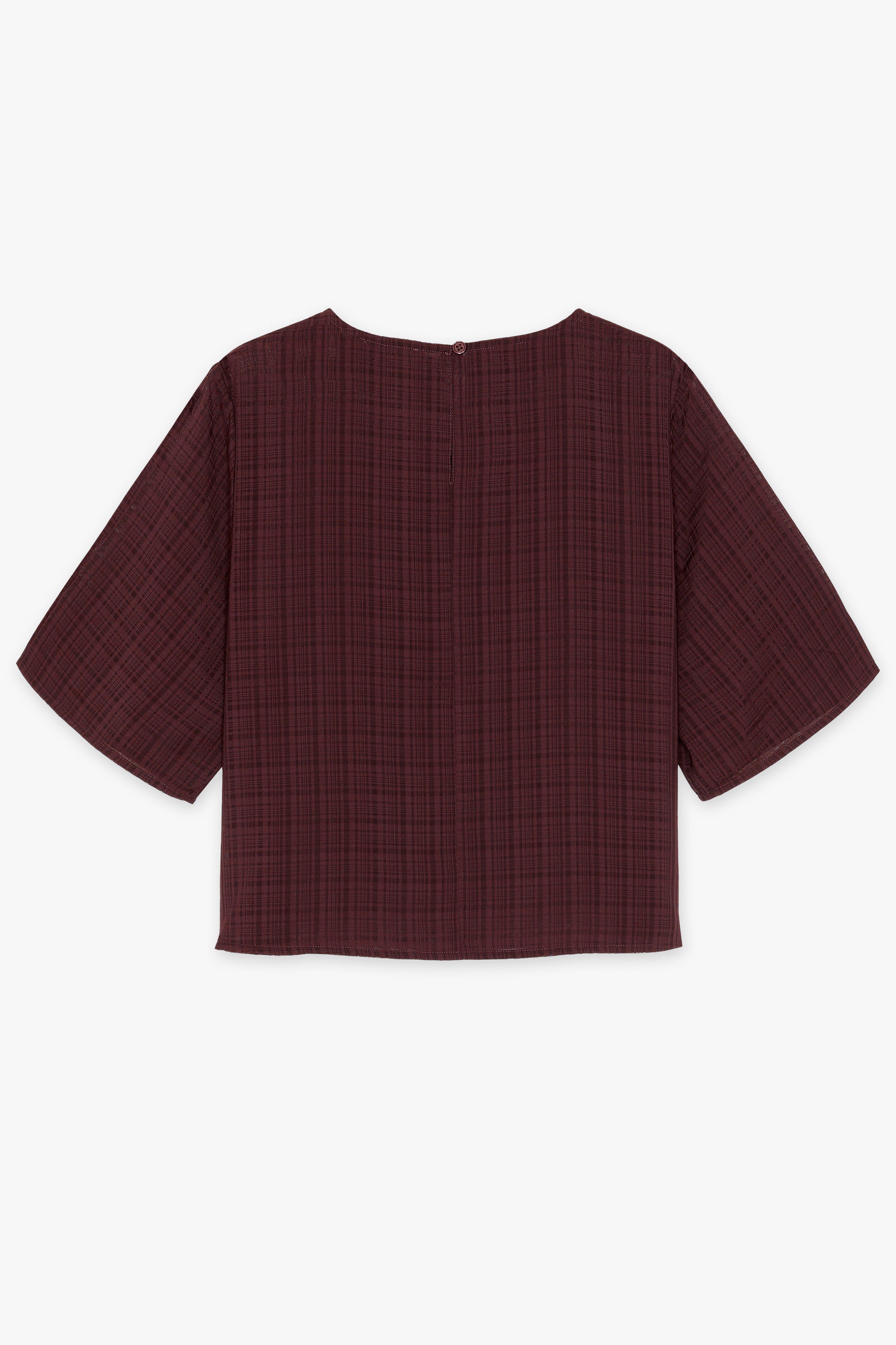 CKS Dames - TIRIAN - blouse long sleeves - dark brown