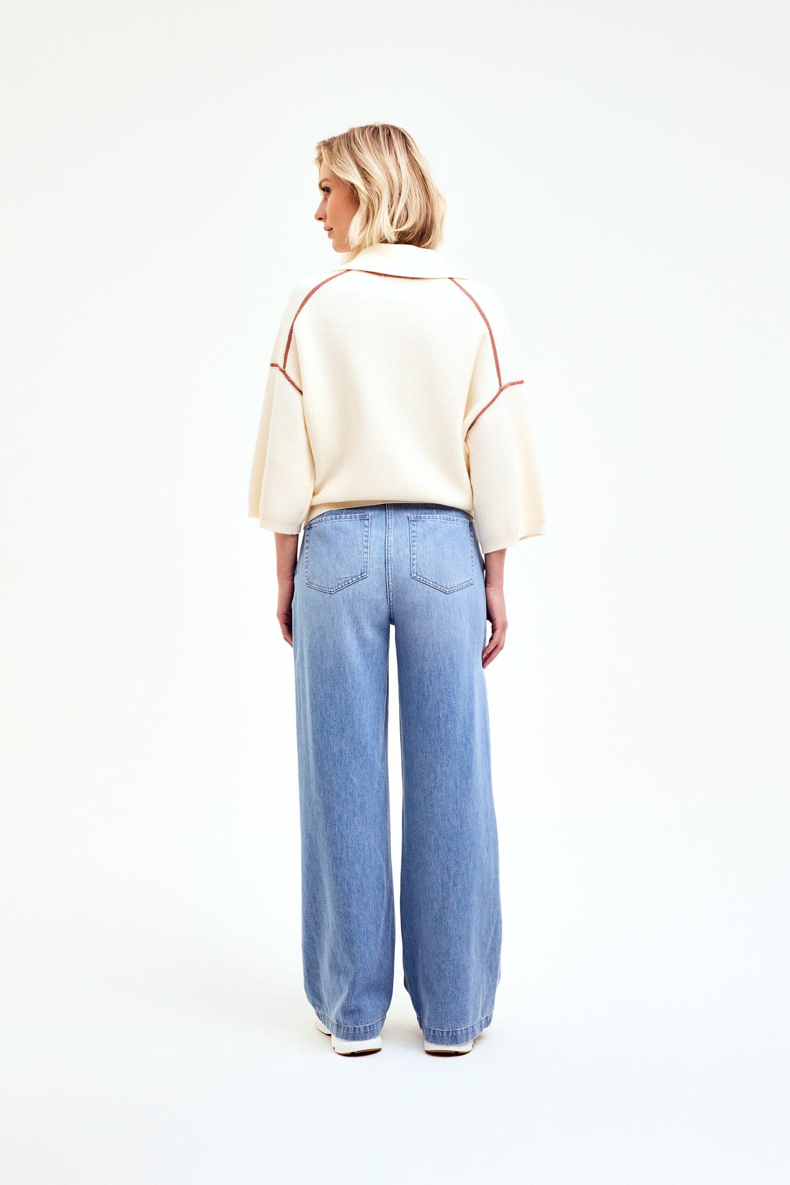 CKS Dames - PLUM - pullover - white