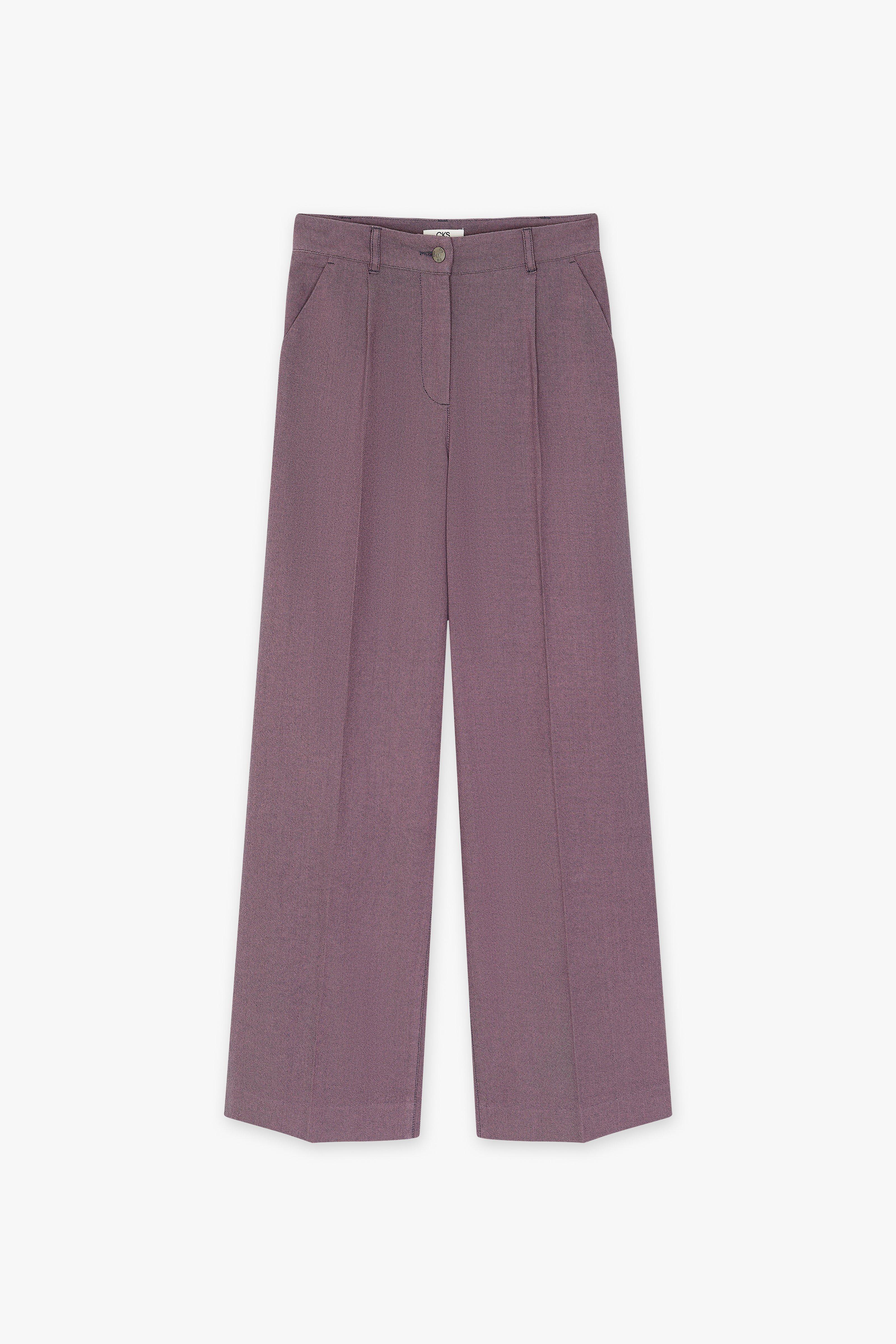 CKS Dames - RODA - long trouser - purple