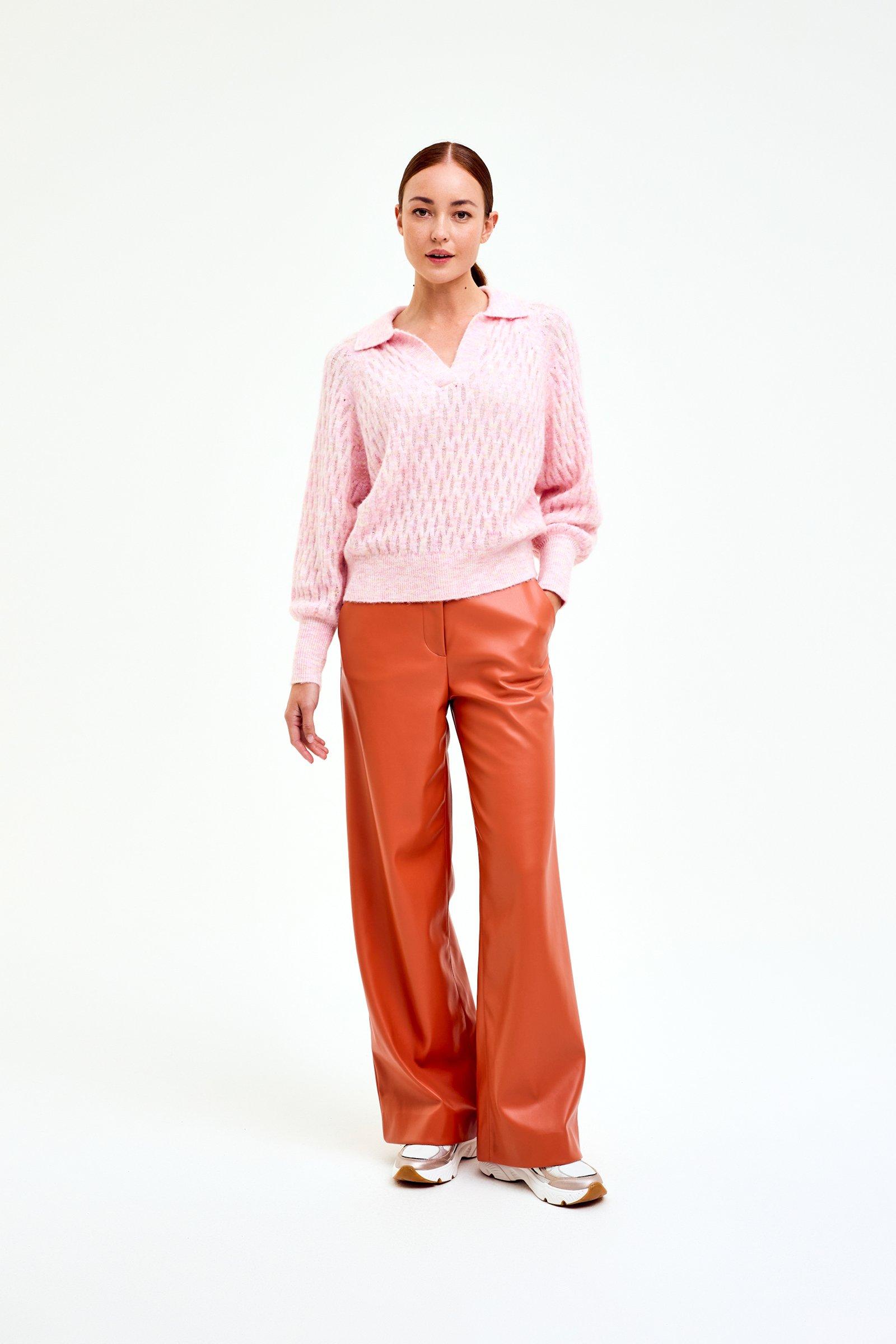 CKS Dames - RODAN - long trouser - bright brown