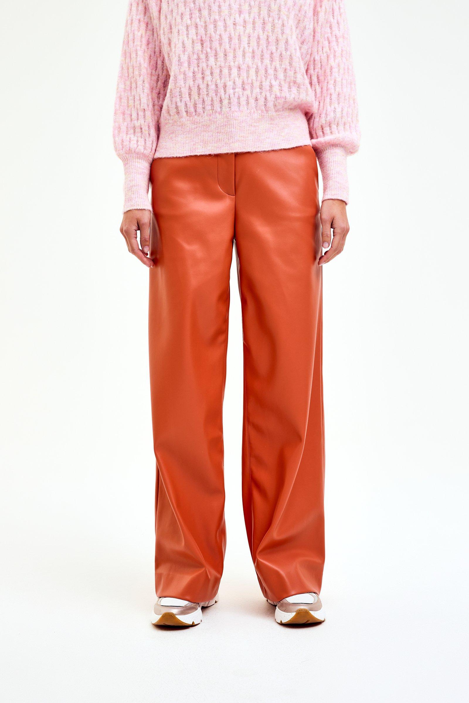 CKS Dames - RODAN - long trouser - bright brown
