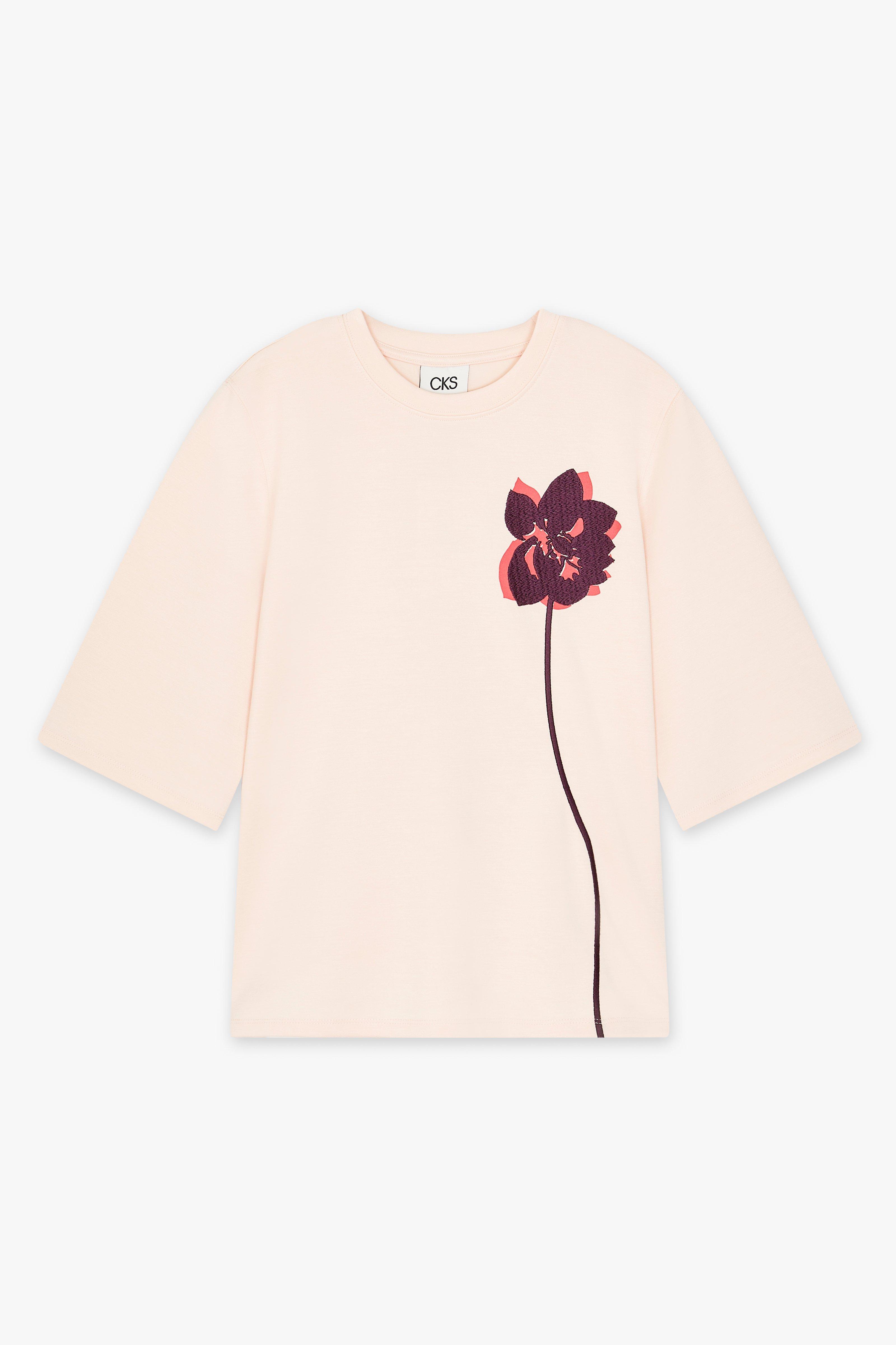 CKS Dames - SARI - t-shirt à manches courtes - rose clair