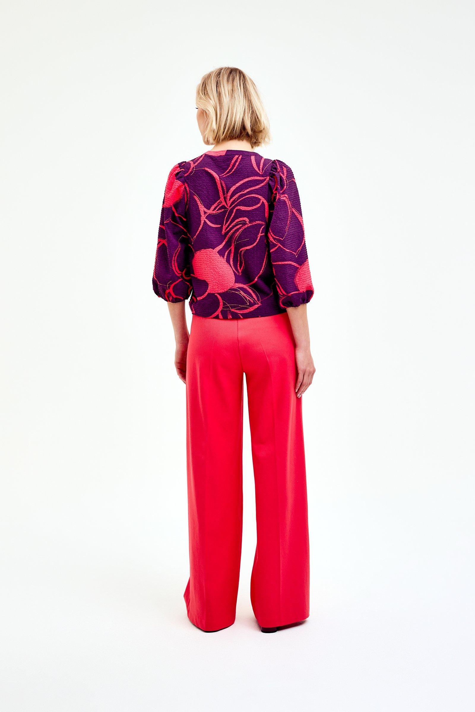 CKS Dames - THEO - long trouser - red