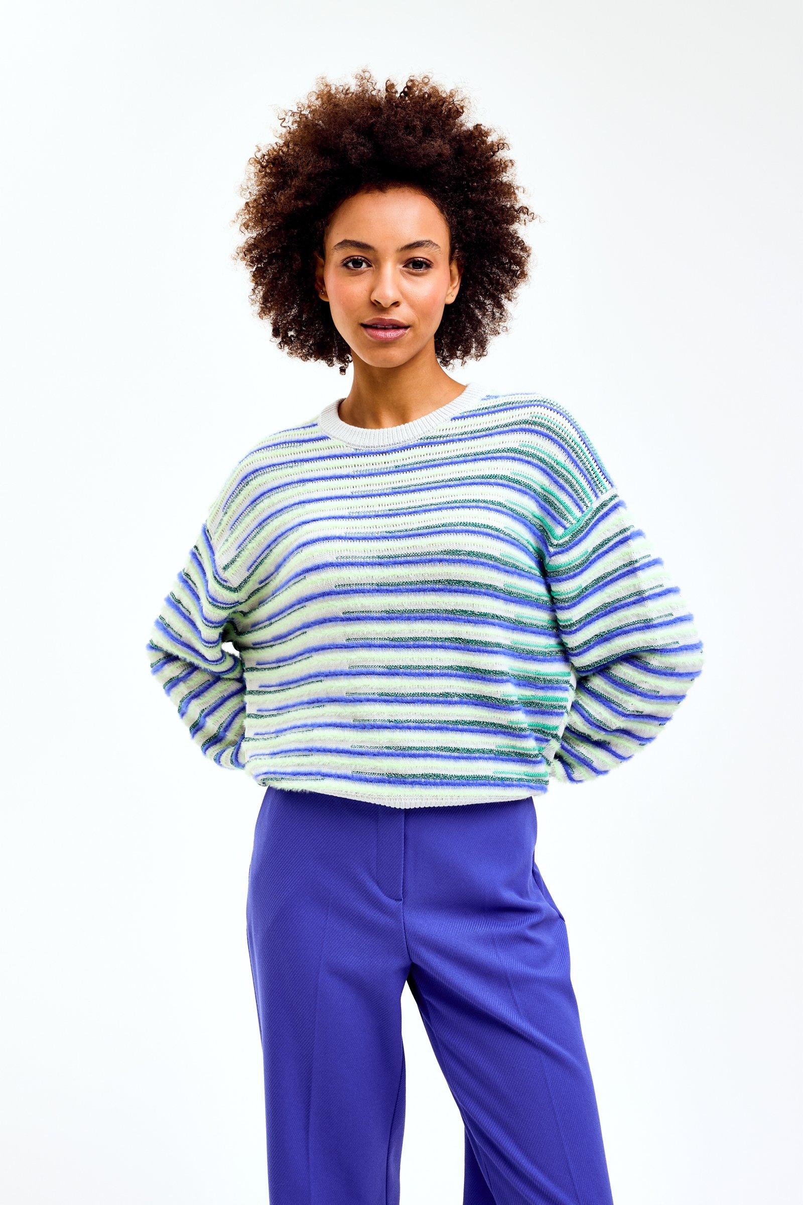 CKS Dames - POPPY - Pullover - Hellblau