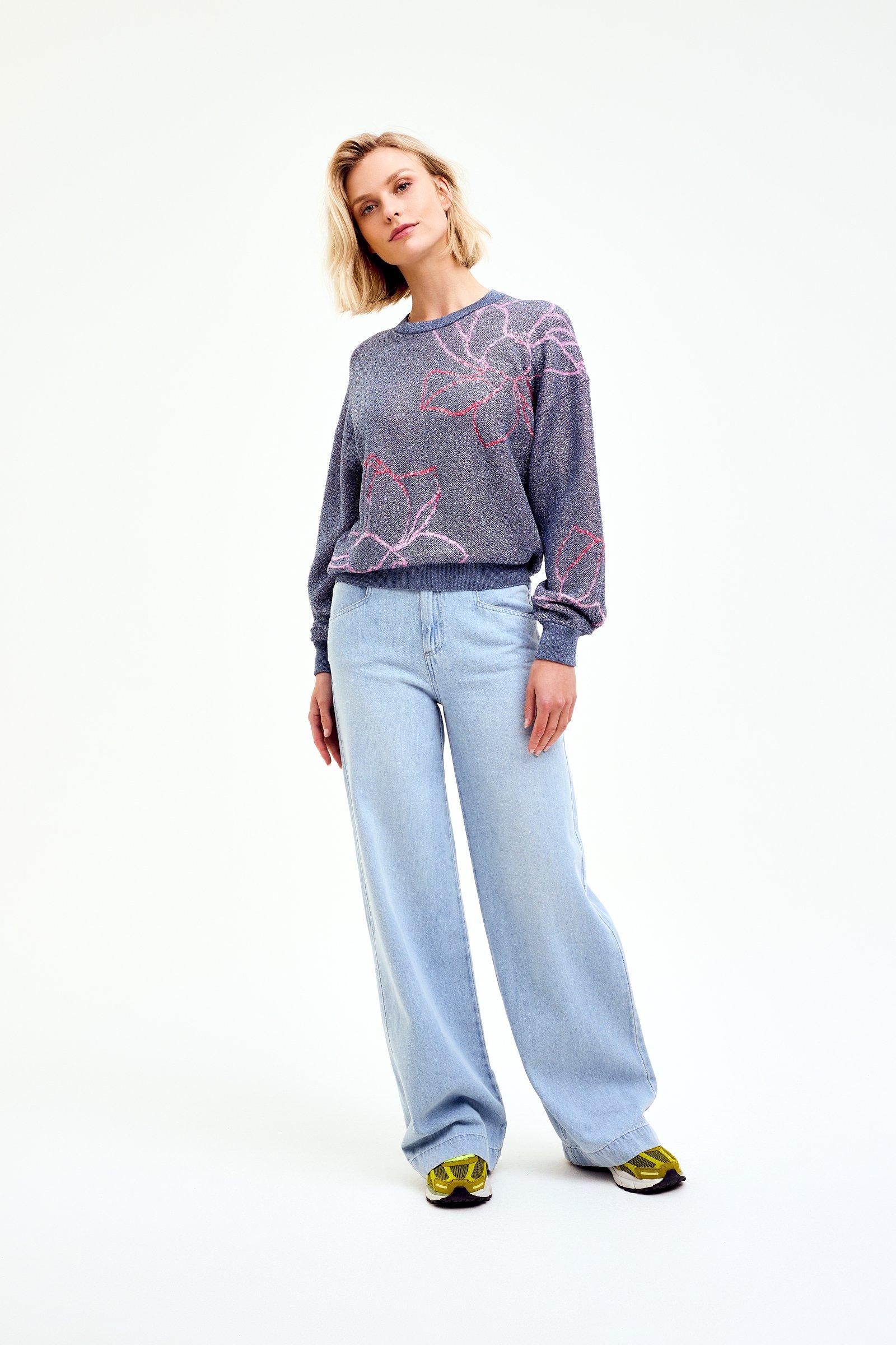 CKS Dames - PLEASE - pullover - dark grey