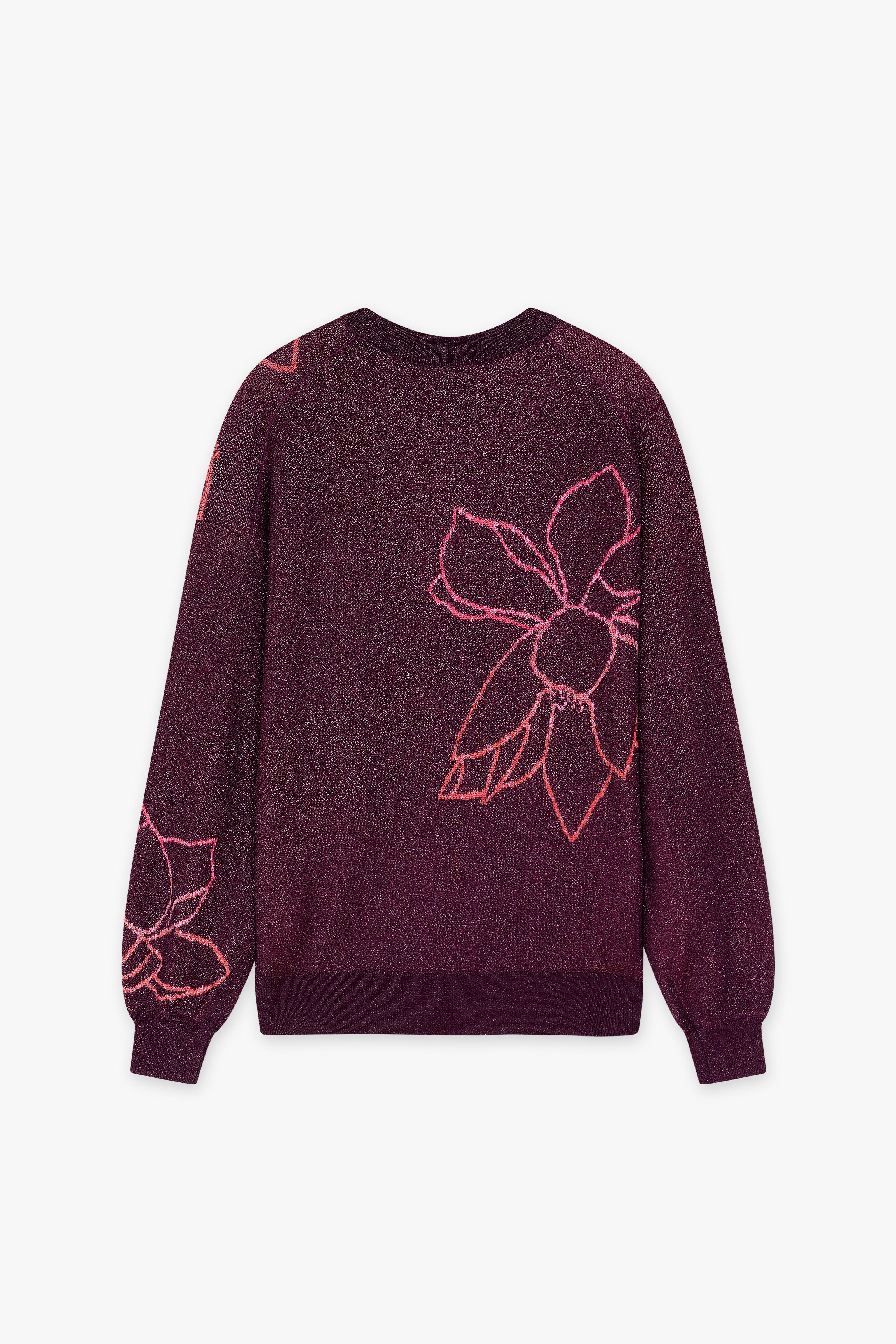 CKS Dames - PLEASE - pullover - rouge foncé