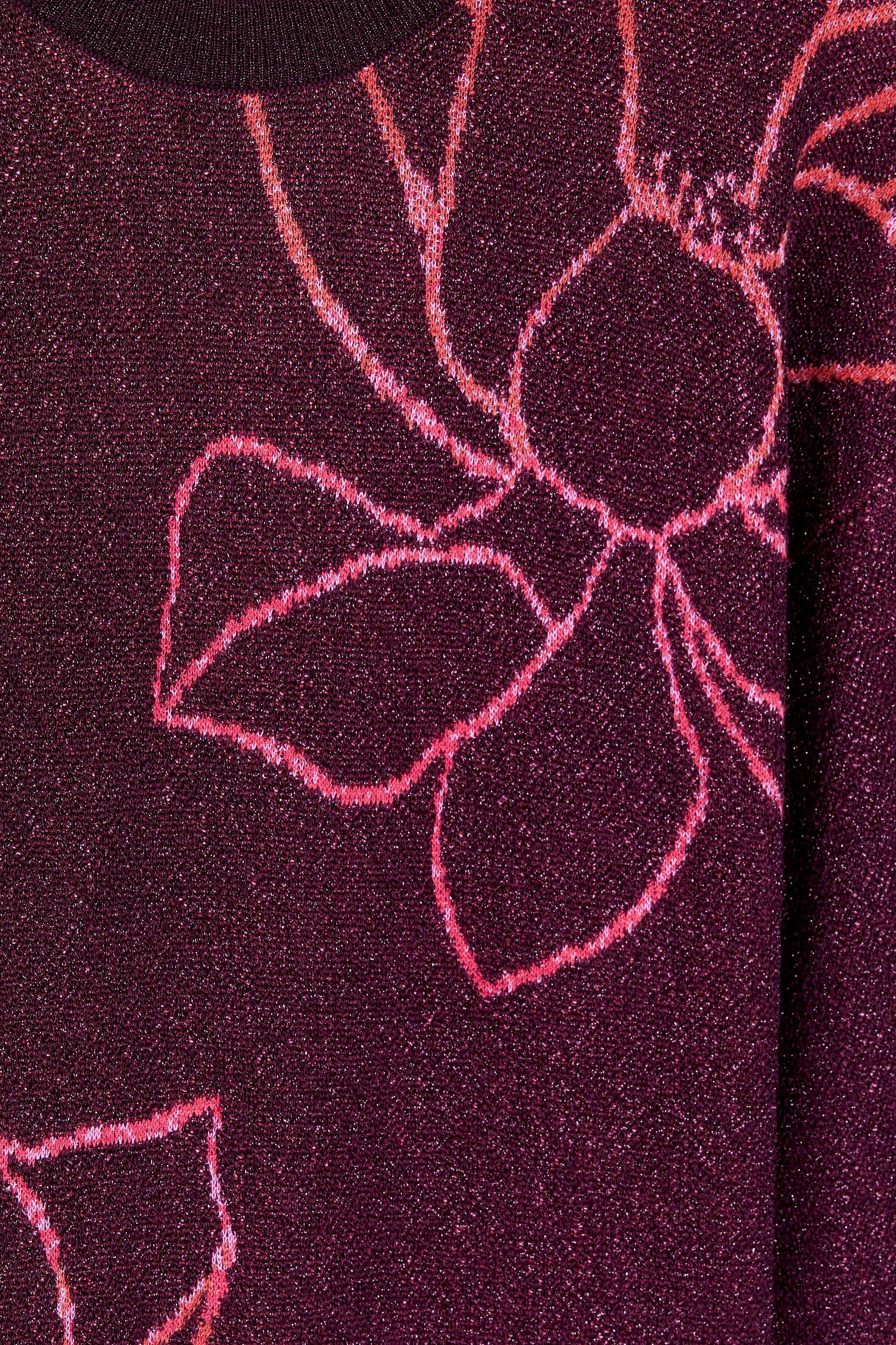 CKS Dames - PLEASE - pullover - rouge foncé