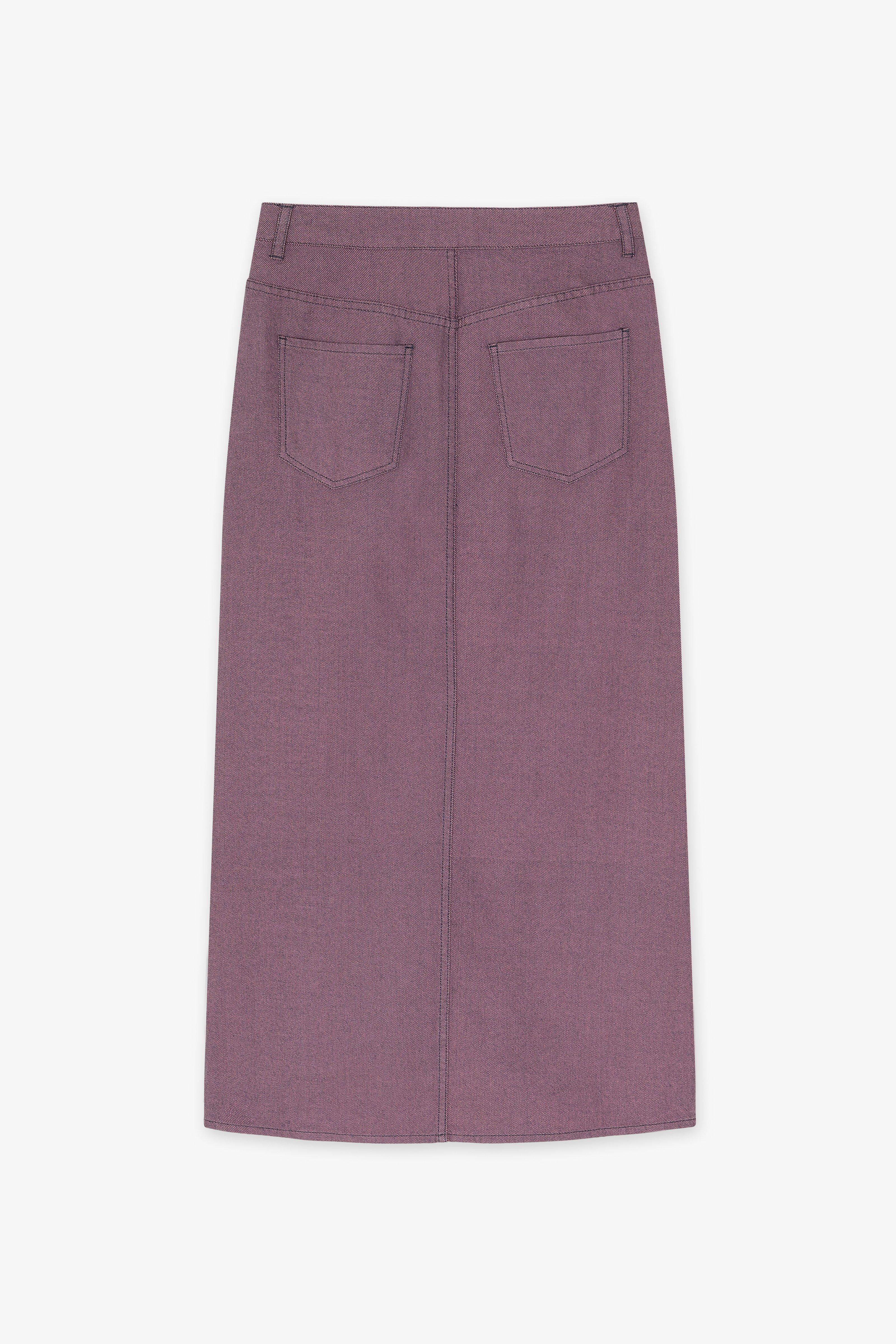 CKS Dames - SKILLED - Midi Rock - Violett