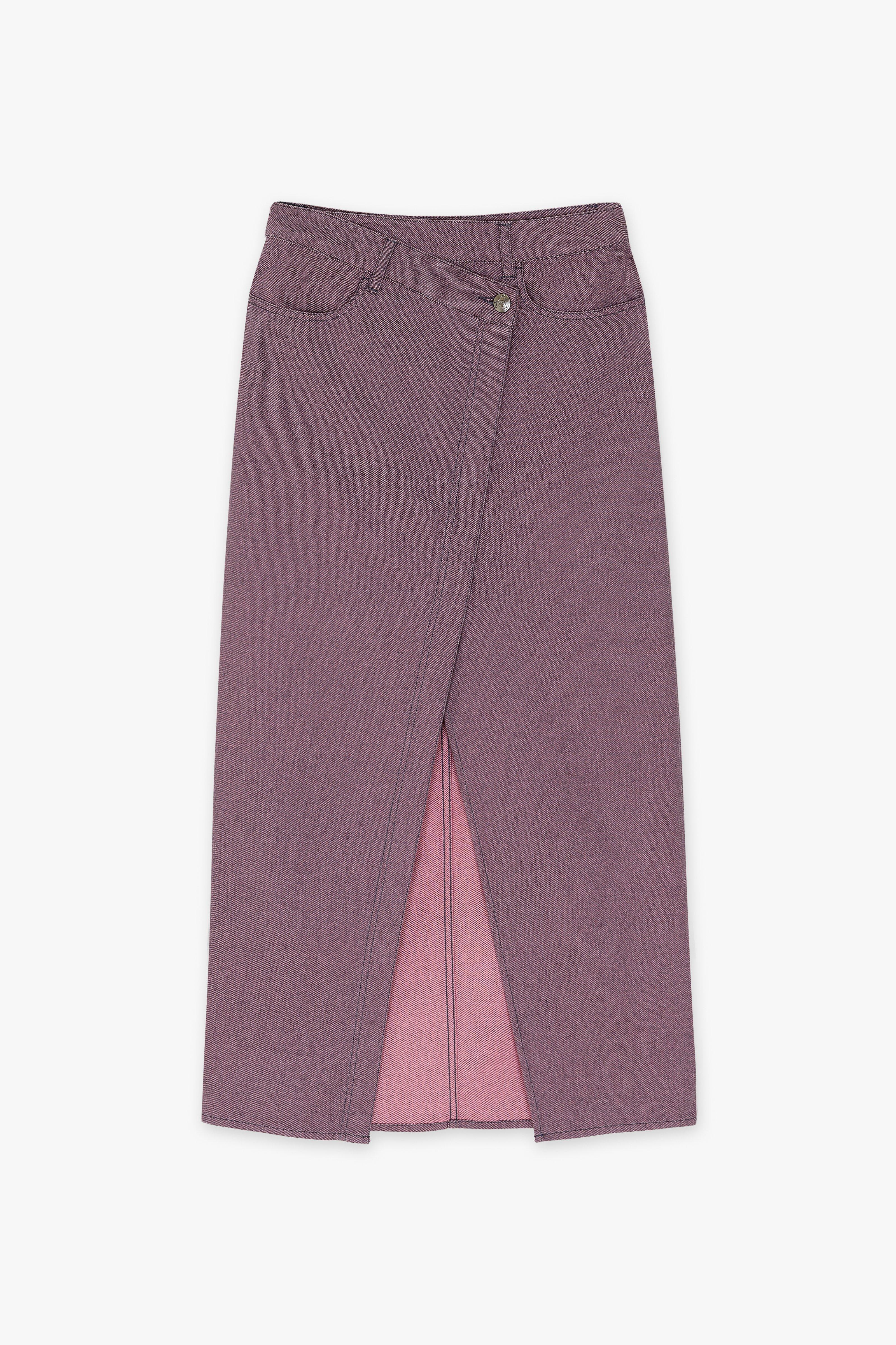 CKS Dames - SKILLED - midi skirt - purple