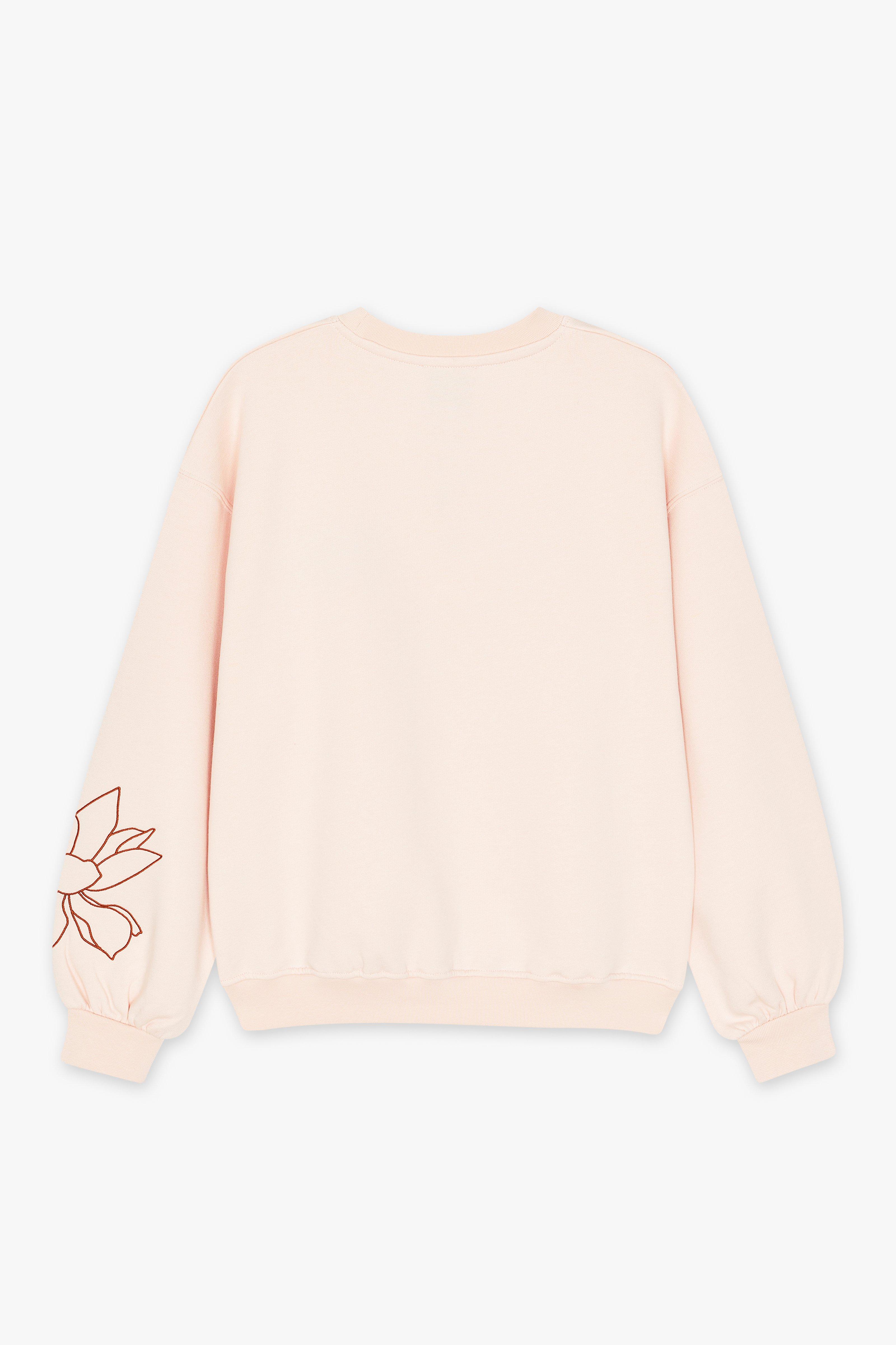 CKS Dames - SWEN - sweatshirt - rose clair